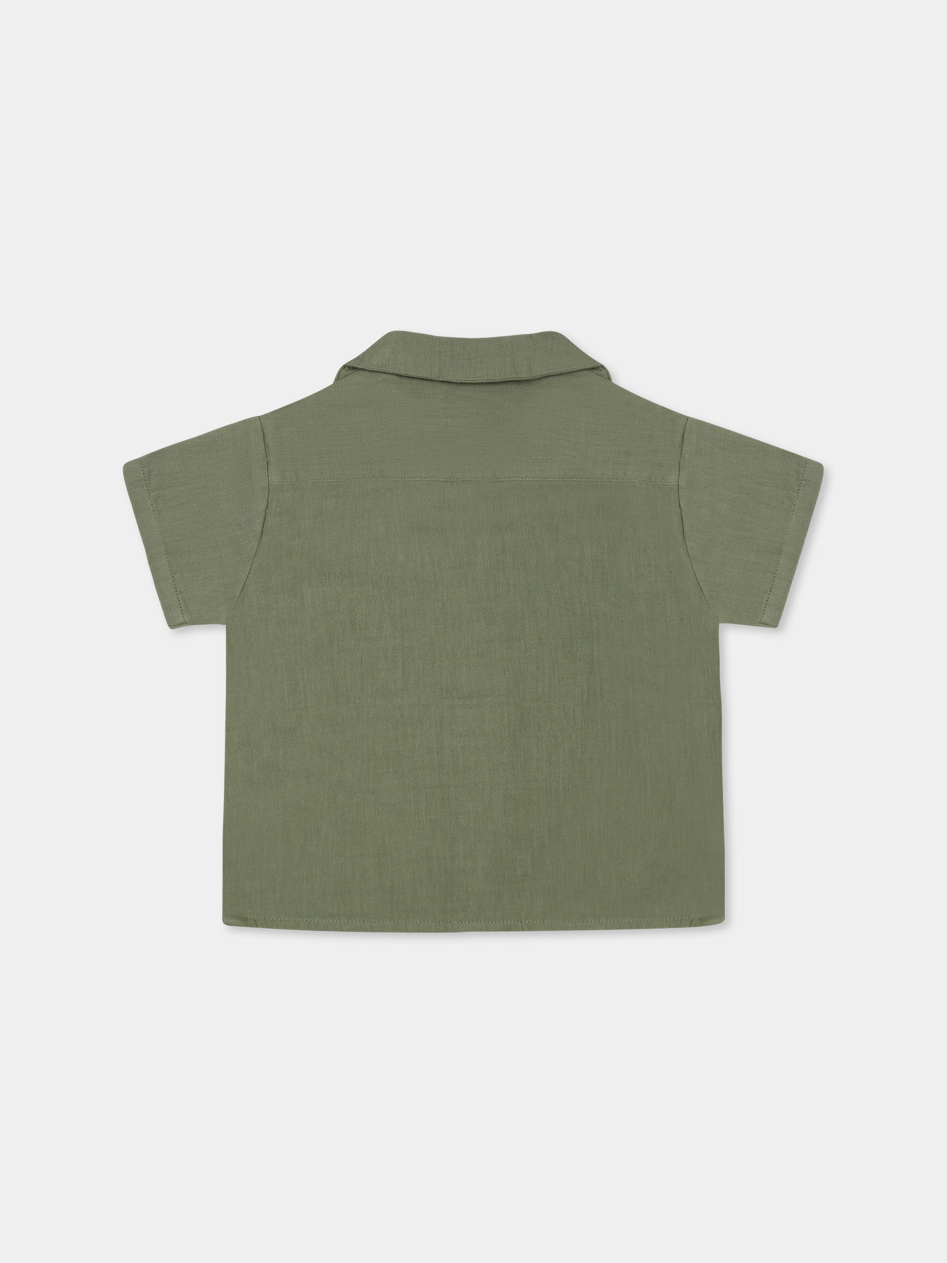 Camicia verde per neonato,Mayoral,1111 083