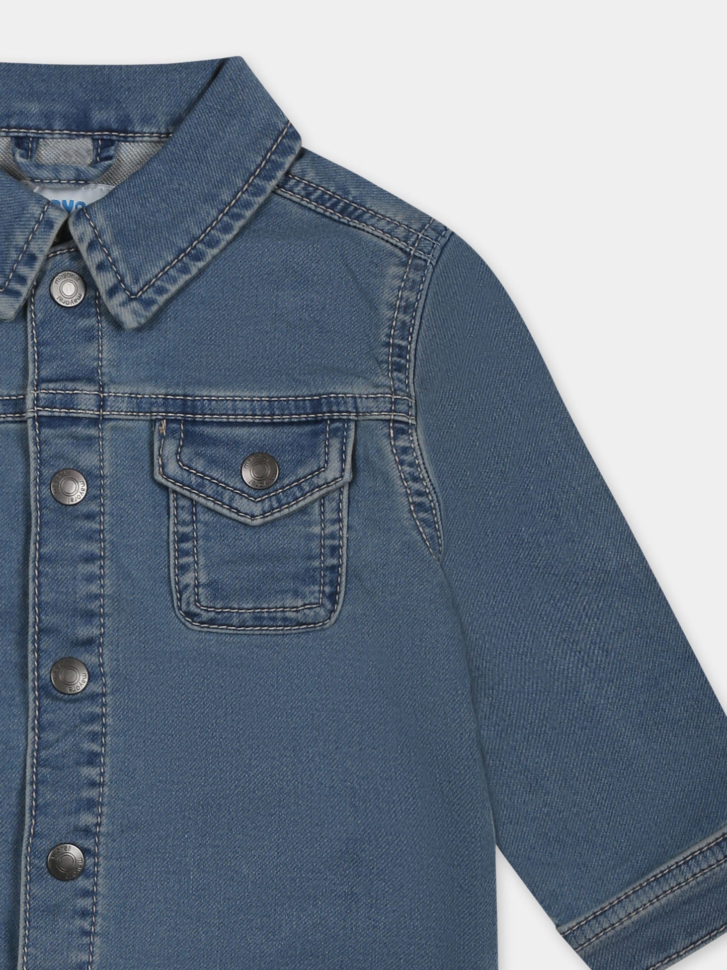 Giubbotto di jeans denim per neonato,Mayoral,1471 023