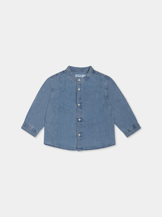 Camicia denim per neonato,Mayoral,1118 010