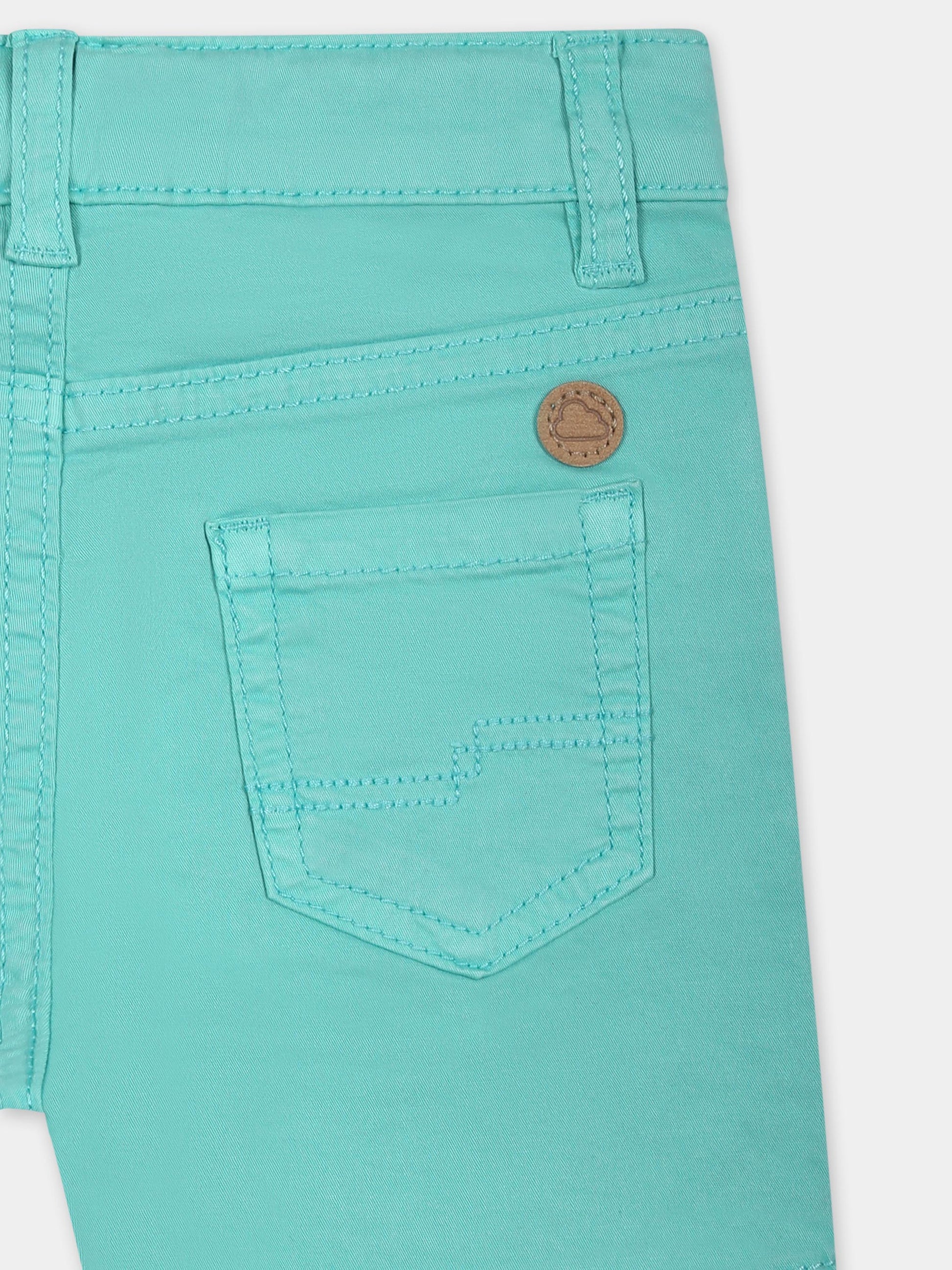 Shorts verdi per neonato,Mayoral,206 038