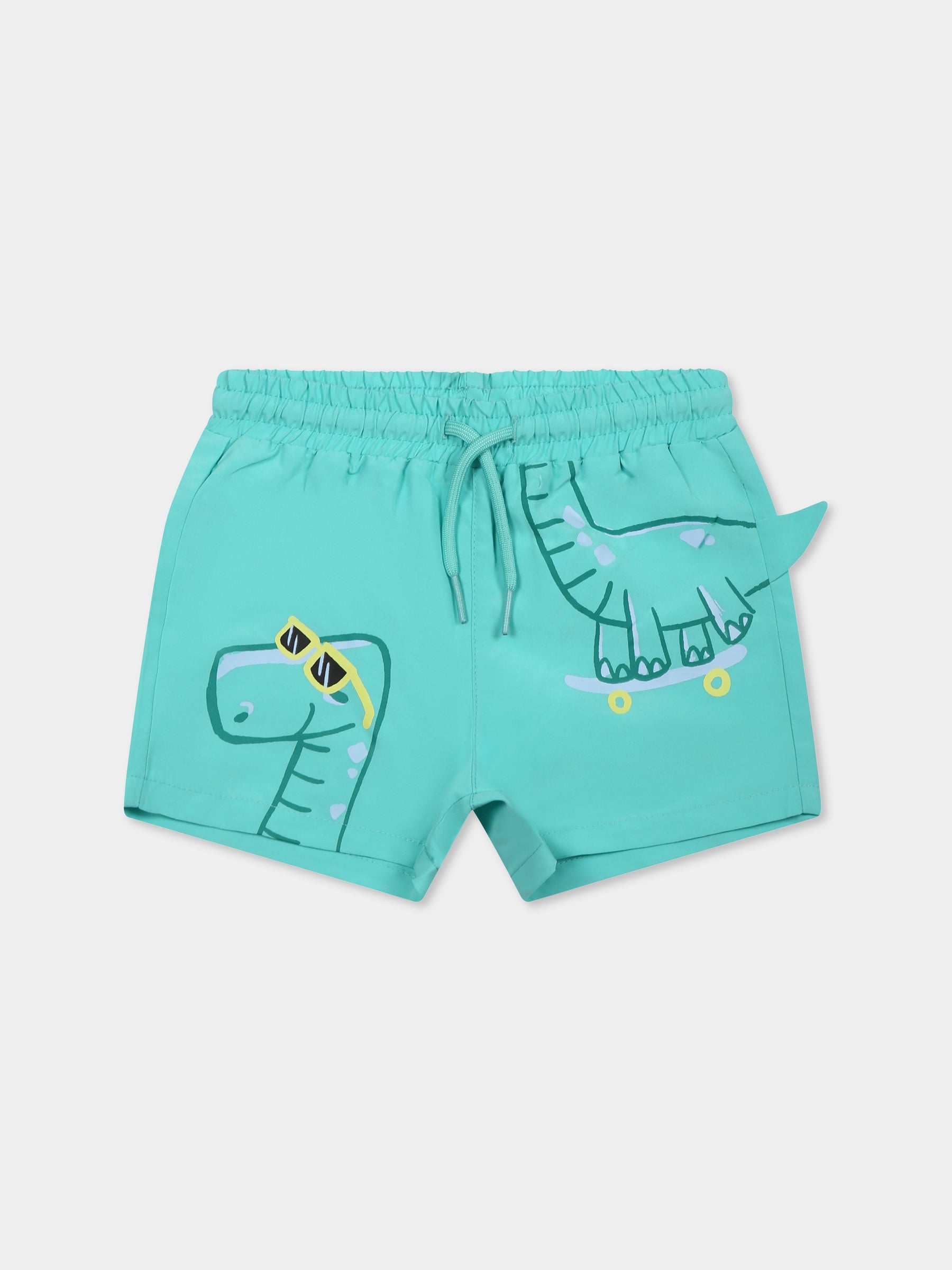 Completo verde per neonato con dinosauro,Mayoral,1647 010