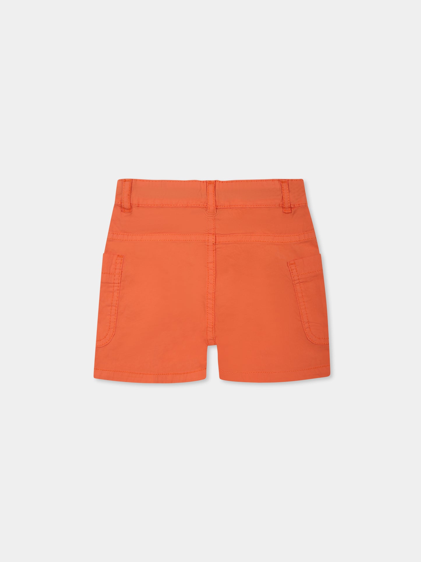 Shorts arancioni per neonato,Mayoral,1245 018