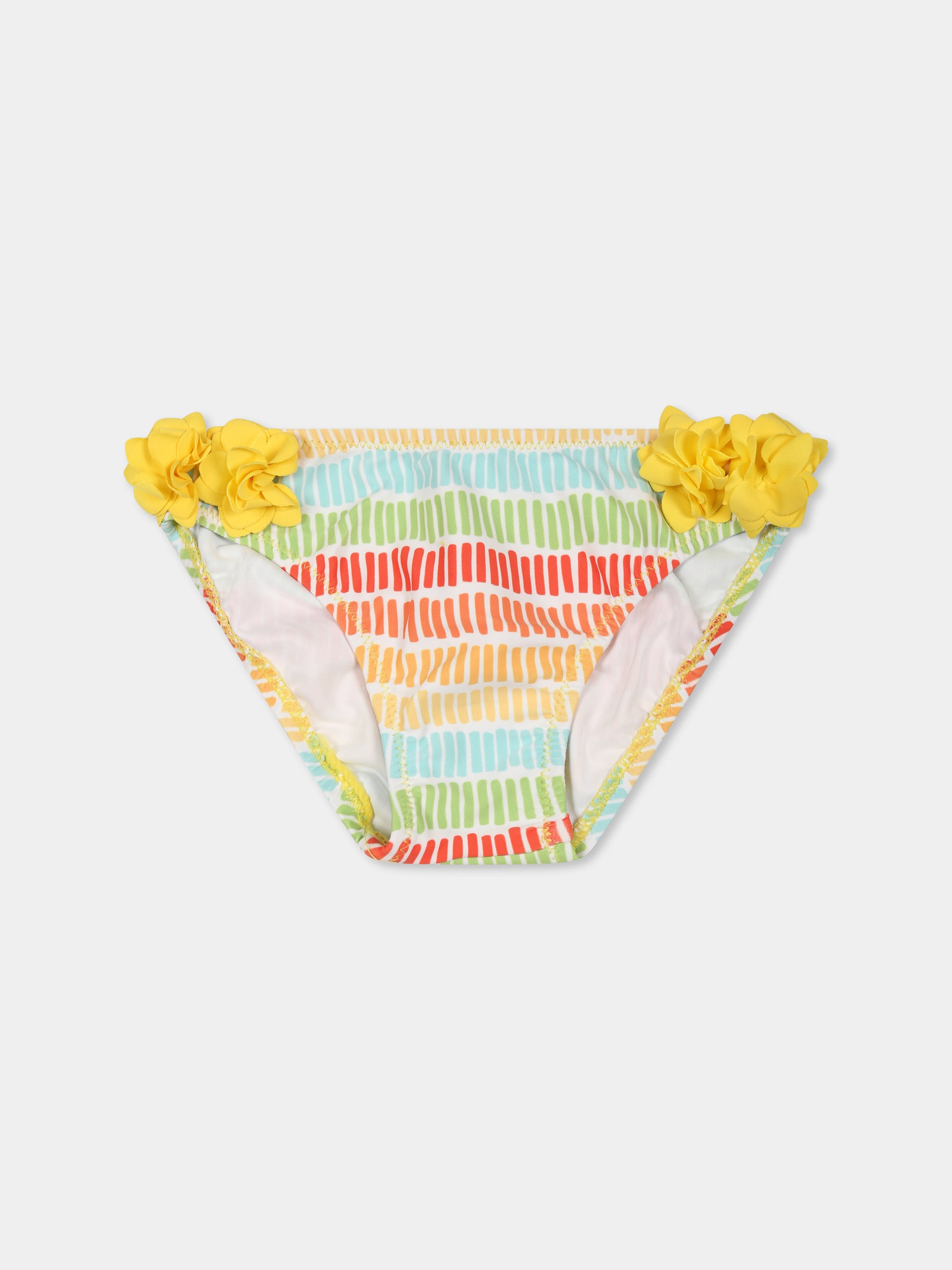 Set slip multicolor per neonata con fiori e frutta,Mayoral,1642 090