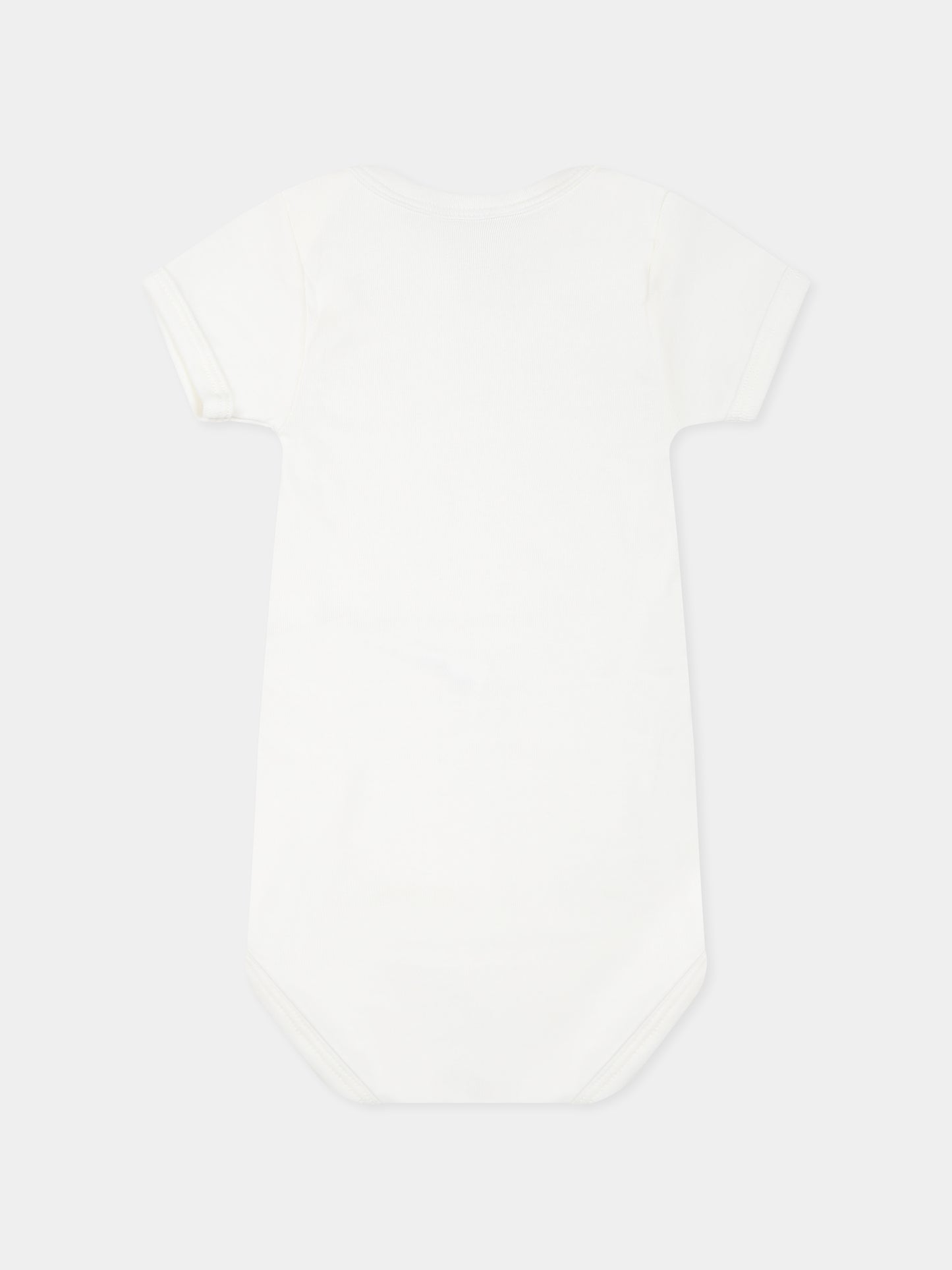 Set body bianco per neonati con cuori,Petit Bateau,A0CX9 VARIANTE 1 00