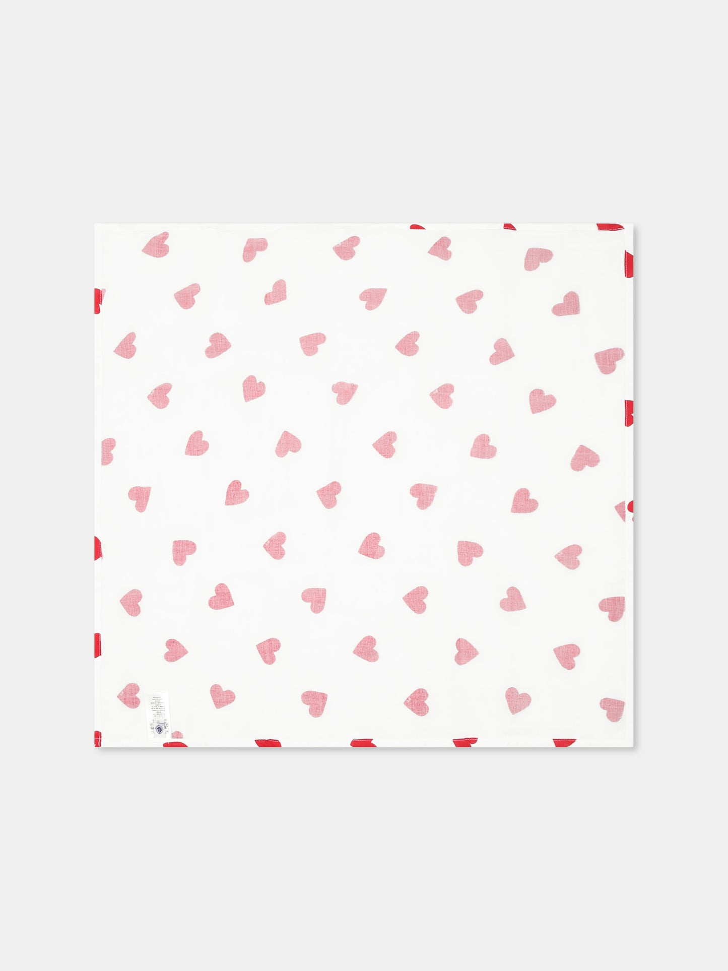 Set mussole multicolor per neonati con cuori e righe,Petit Bateau,A0ASI VARIANTE 1 00