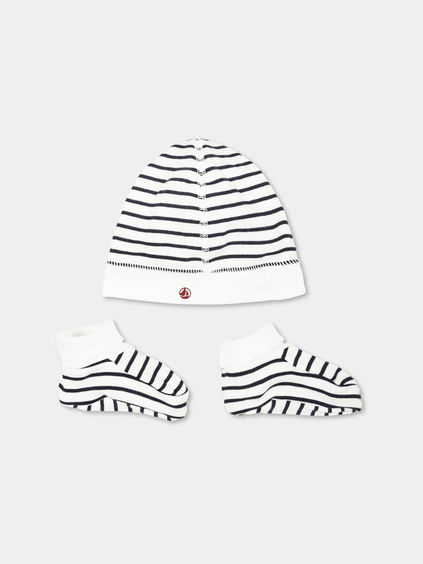 Multicolor accessory set for baby boy