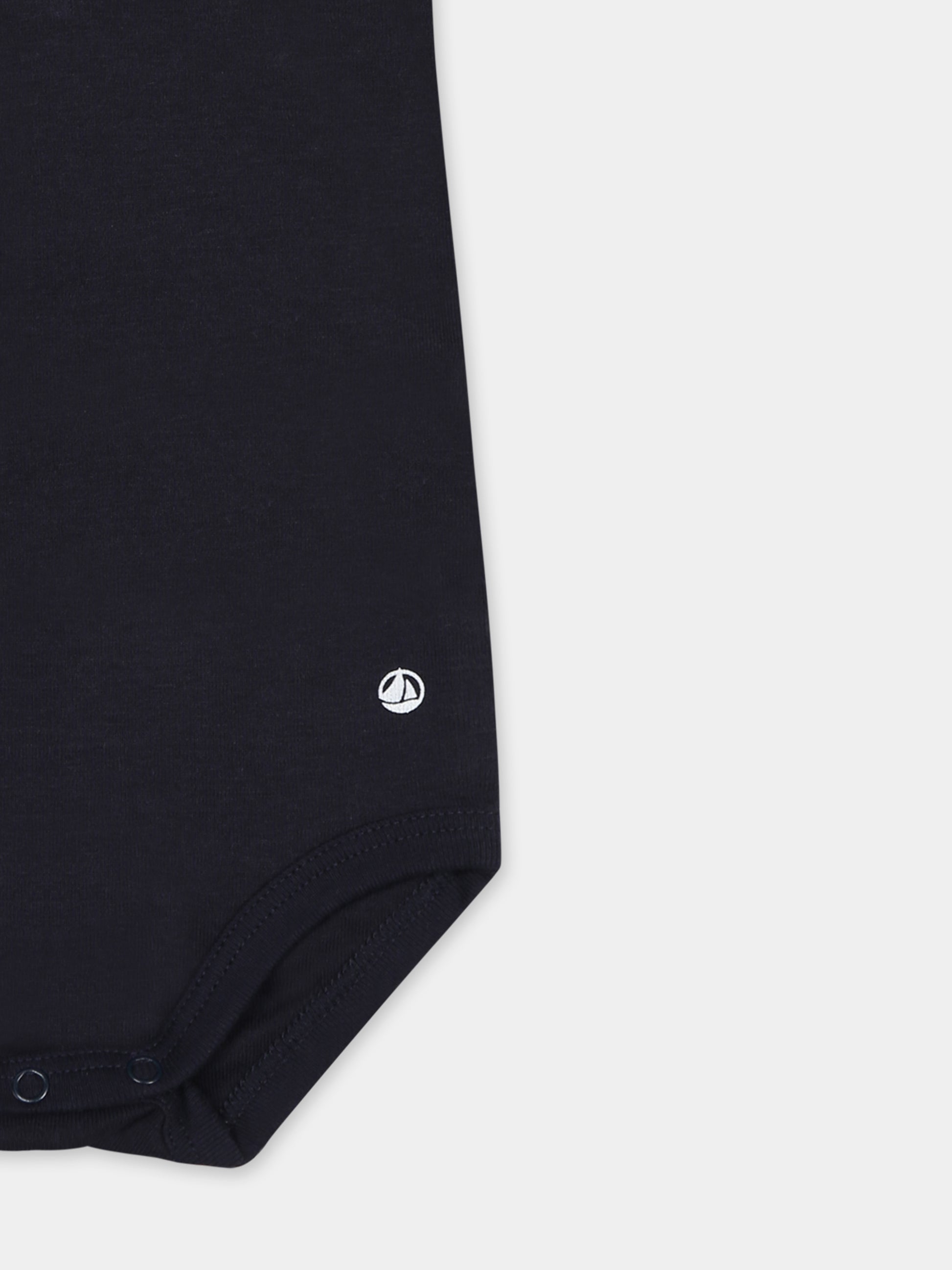 Body blu per neonati,Petit Bateau,A09ZH SMOKING 02