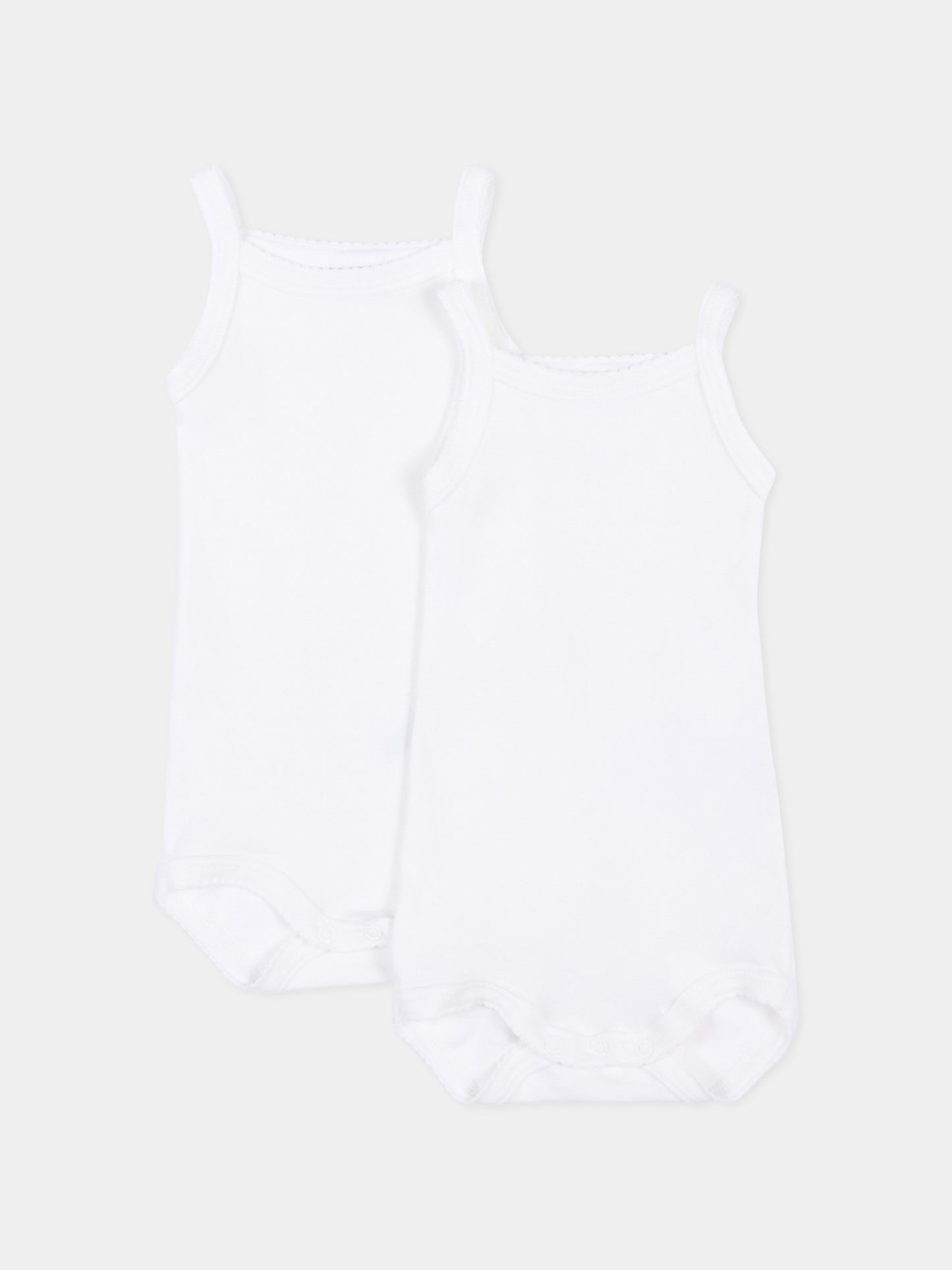 Set body bianco per neonata,Petit Bateau,A01T6 VARIANTE 1 00