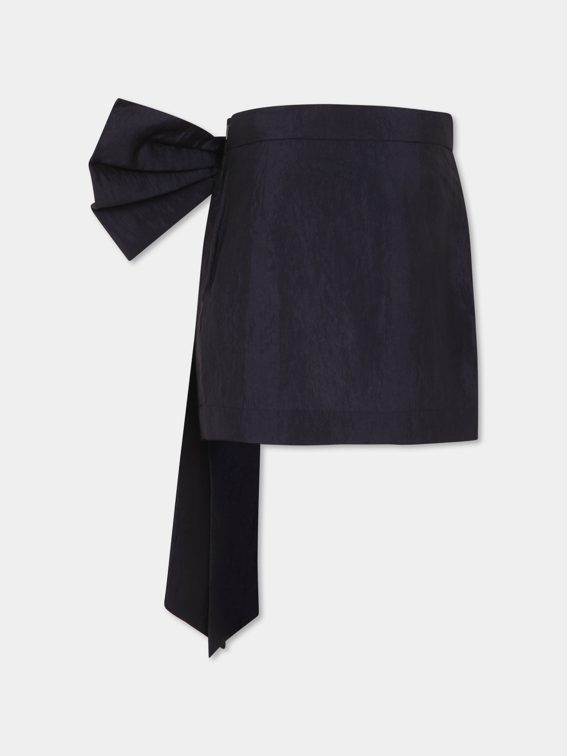 Gonna blu per bambina con fiocco,Caroline Bosmans,SS25 3018 86 6005