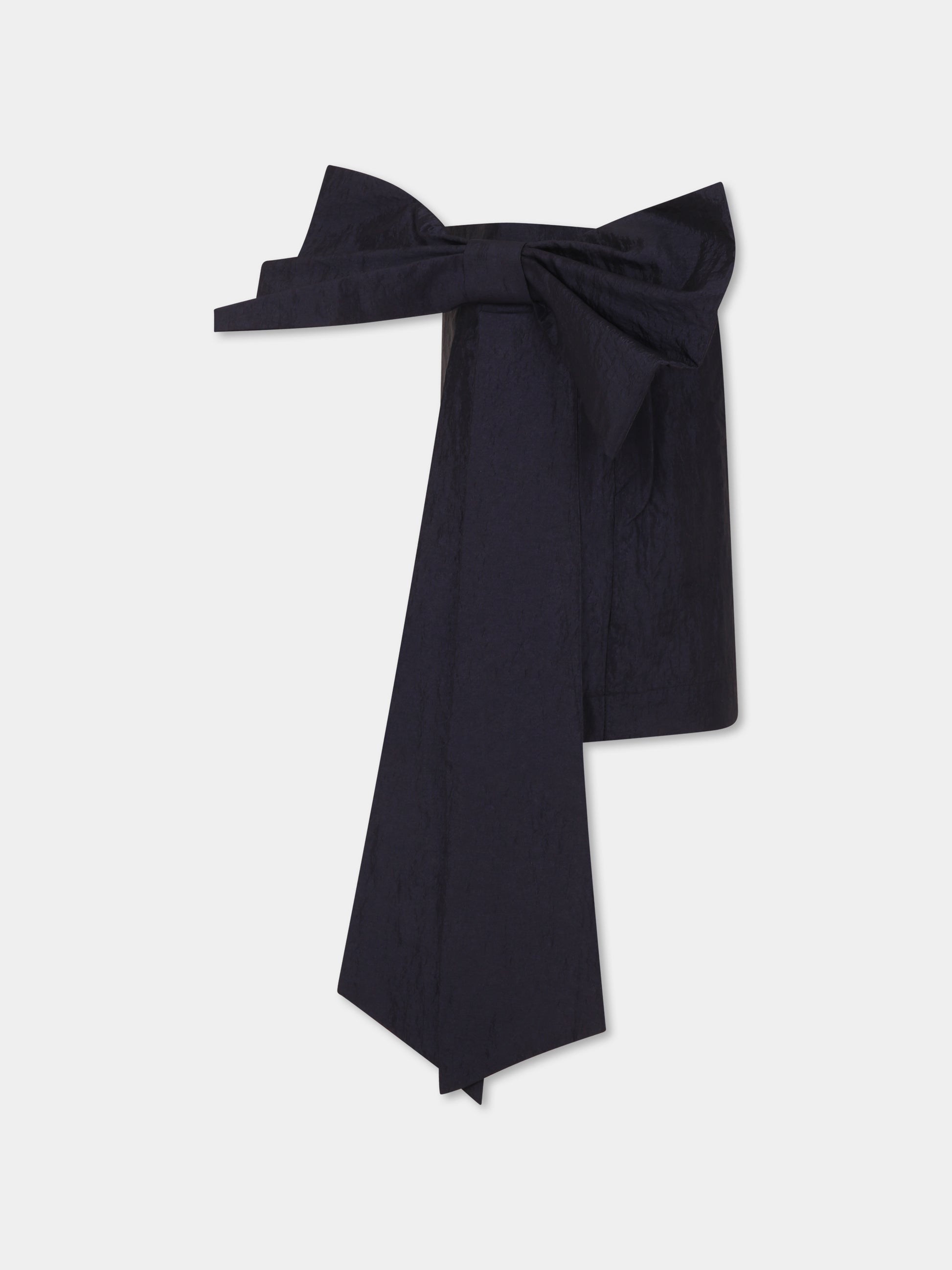 Gonna blu per bambina con fiocco,Caroline Bosmans,SS25 3018 86 6005