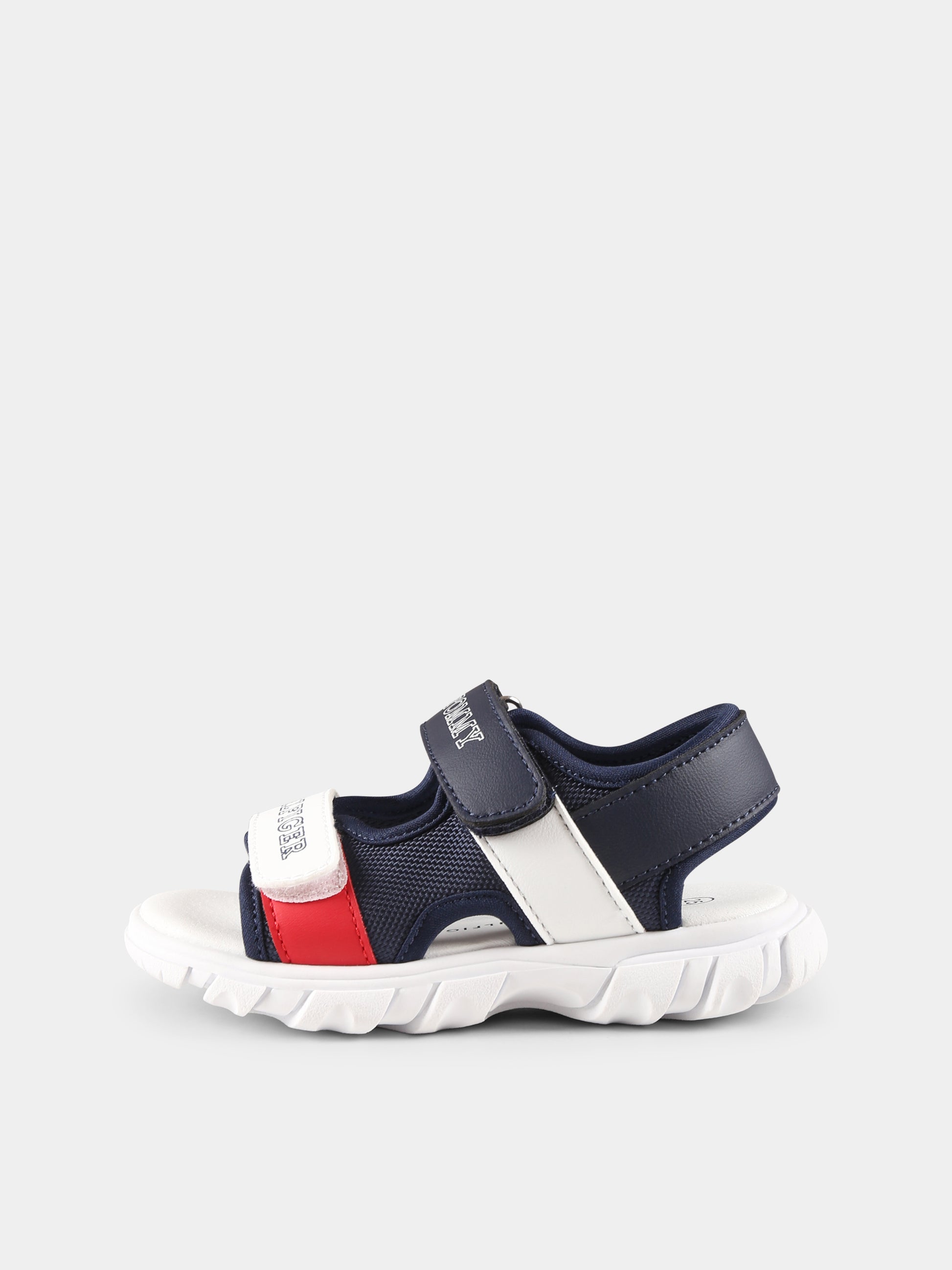 Sandali blu per bambino con logo,Tommy Hilfiger Junior,T1B2 33897 1591Y004