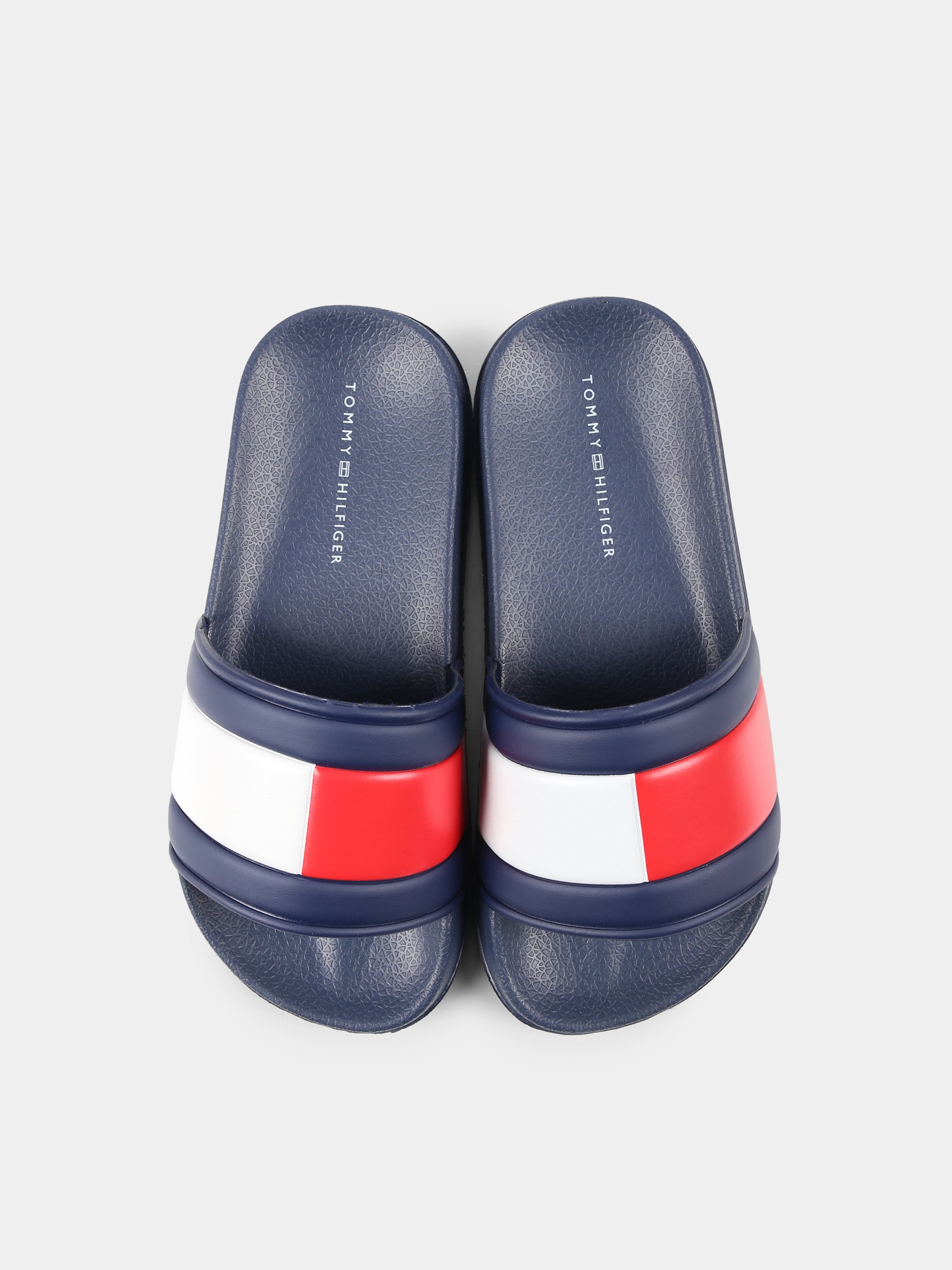 Ciabatte blu per bambino,Tommy Hilfiger Junior,T3X0 33915 1172800J