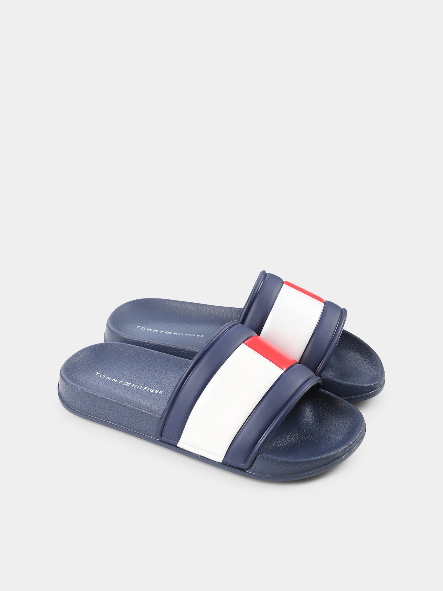 Ciabatte blu per bambino,Tommy Hilfiger Junior,T3X0 33915 1172800J