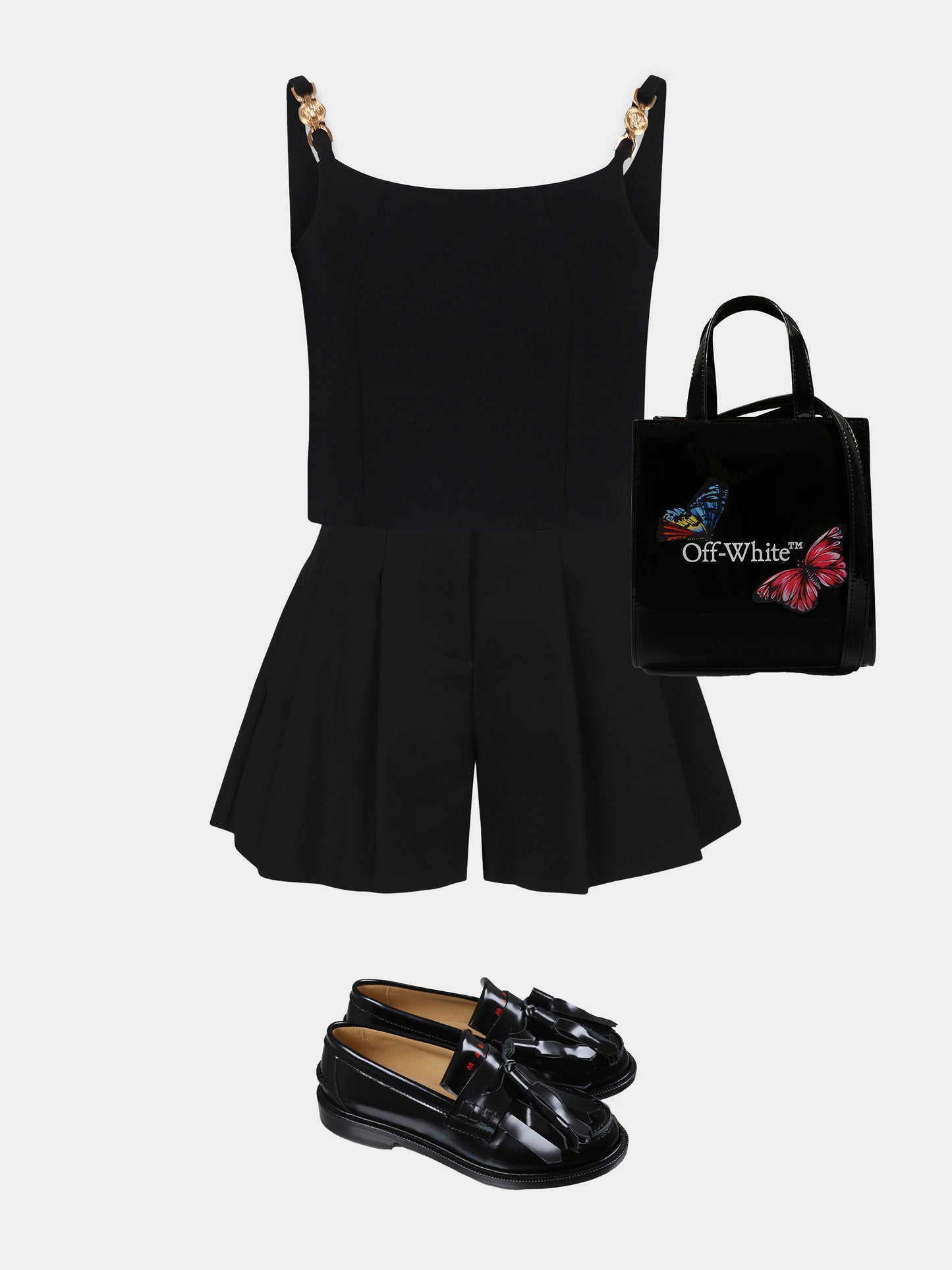 Black top for girl with  Medusa '95