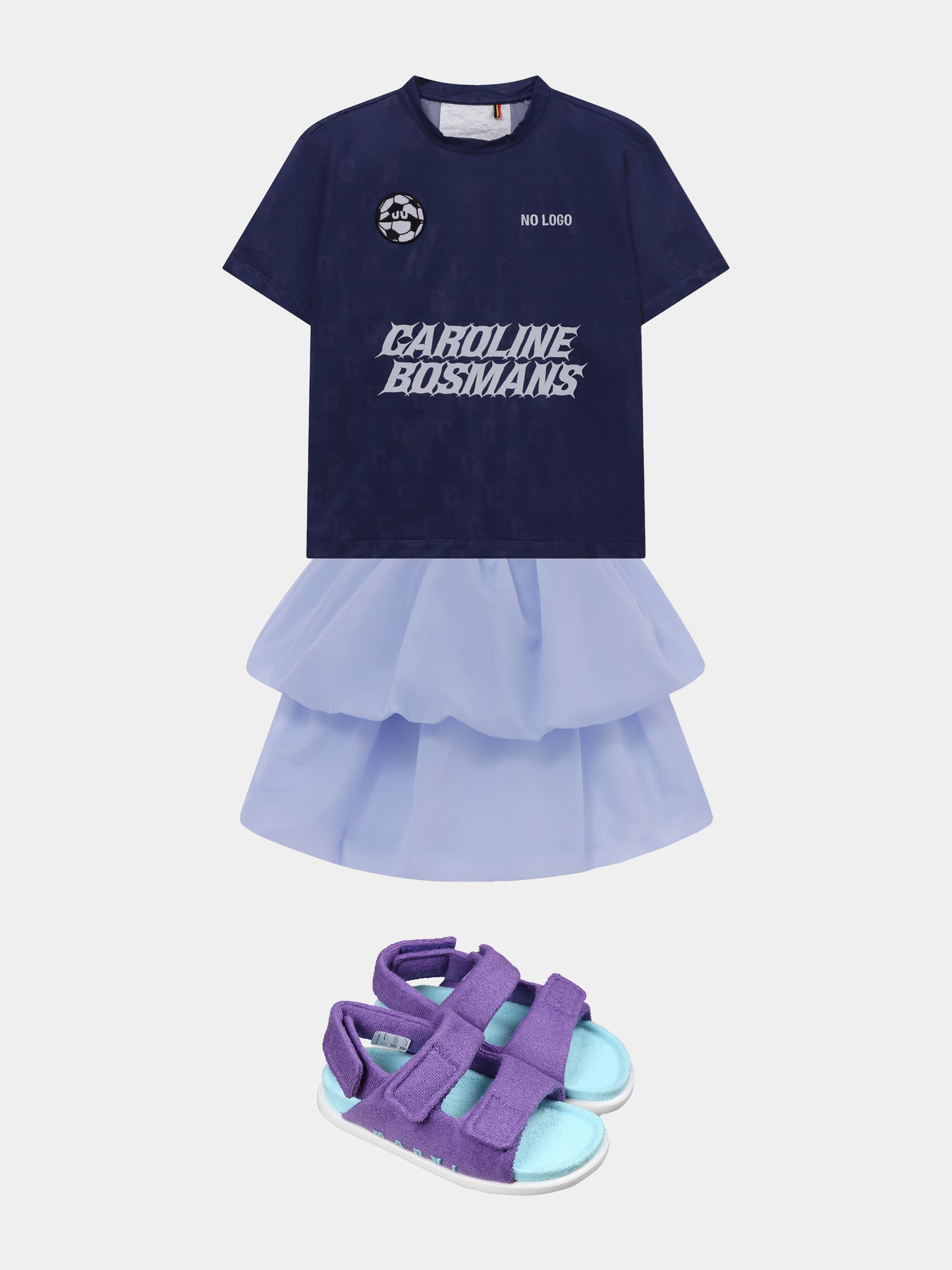 Light blue skirt for girl