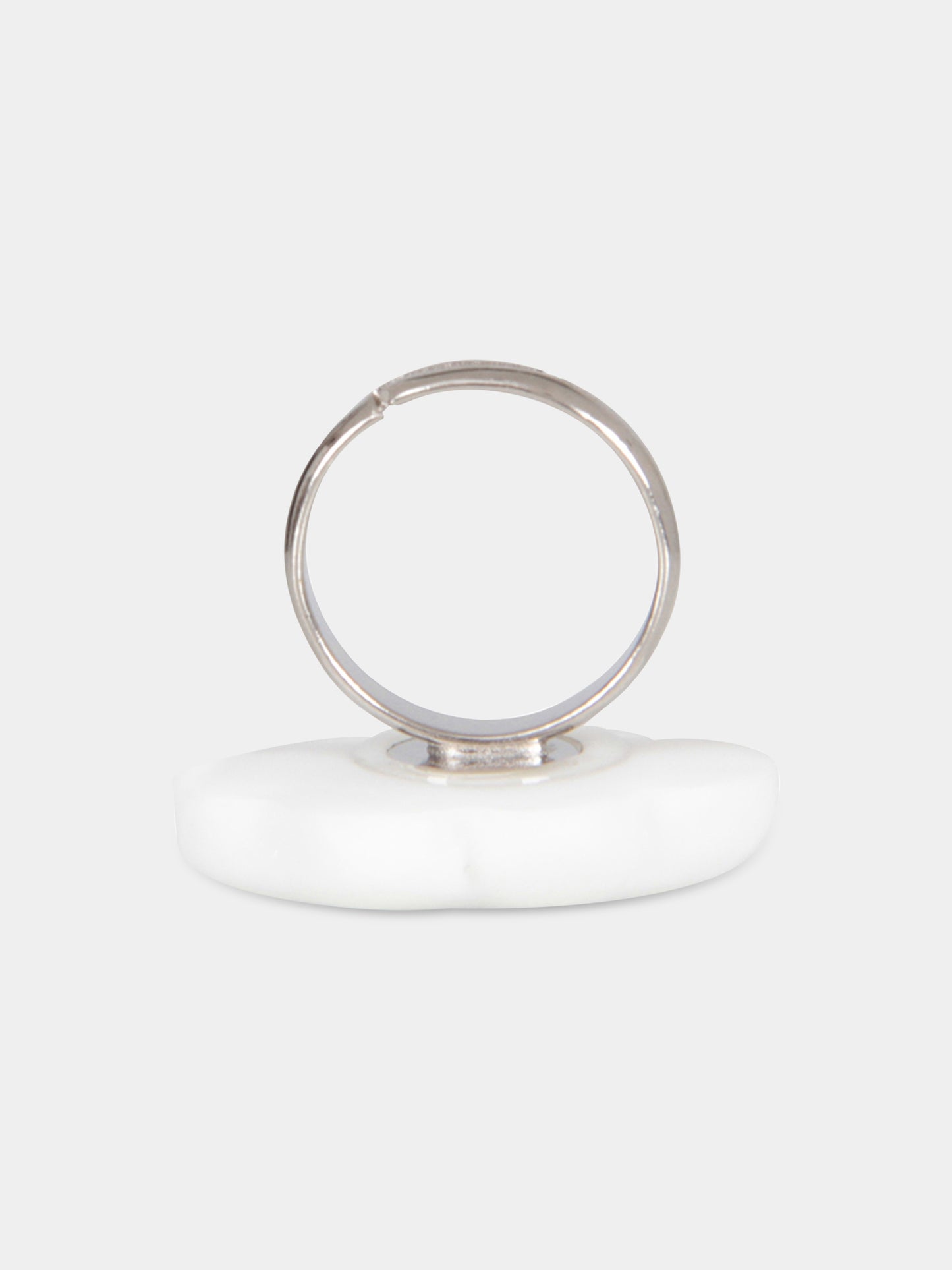 Anello con nuvola bianca,Pop Cutie,CLOUDY RING BIANCO