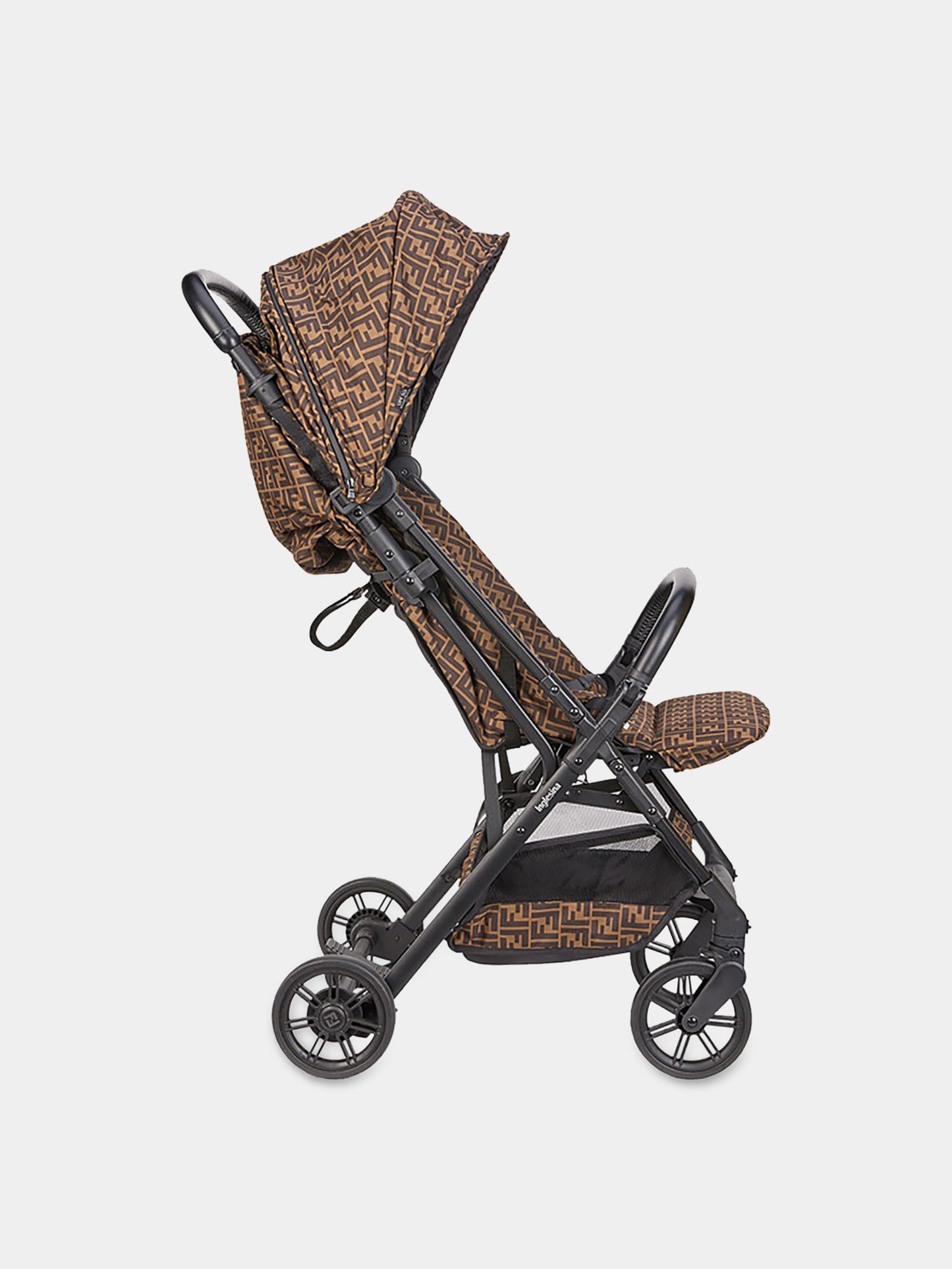 Passeggino marrone da cabina,Fendi Kids,BUV020 AA5T F15B6