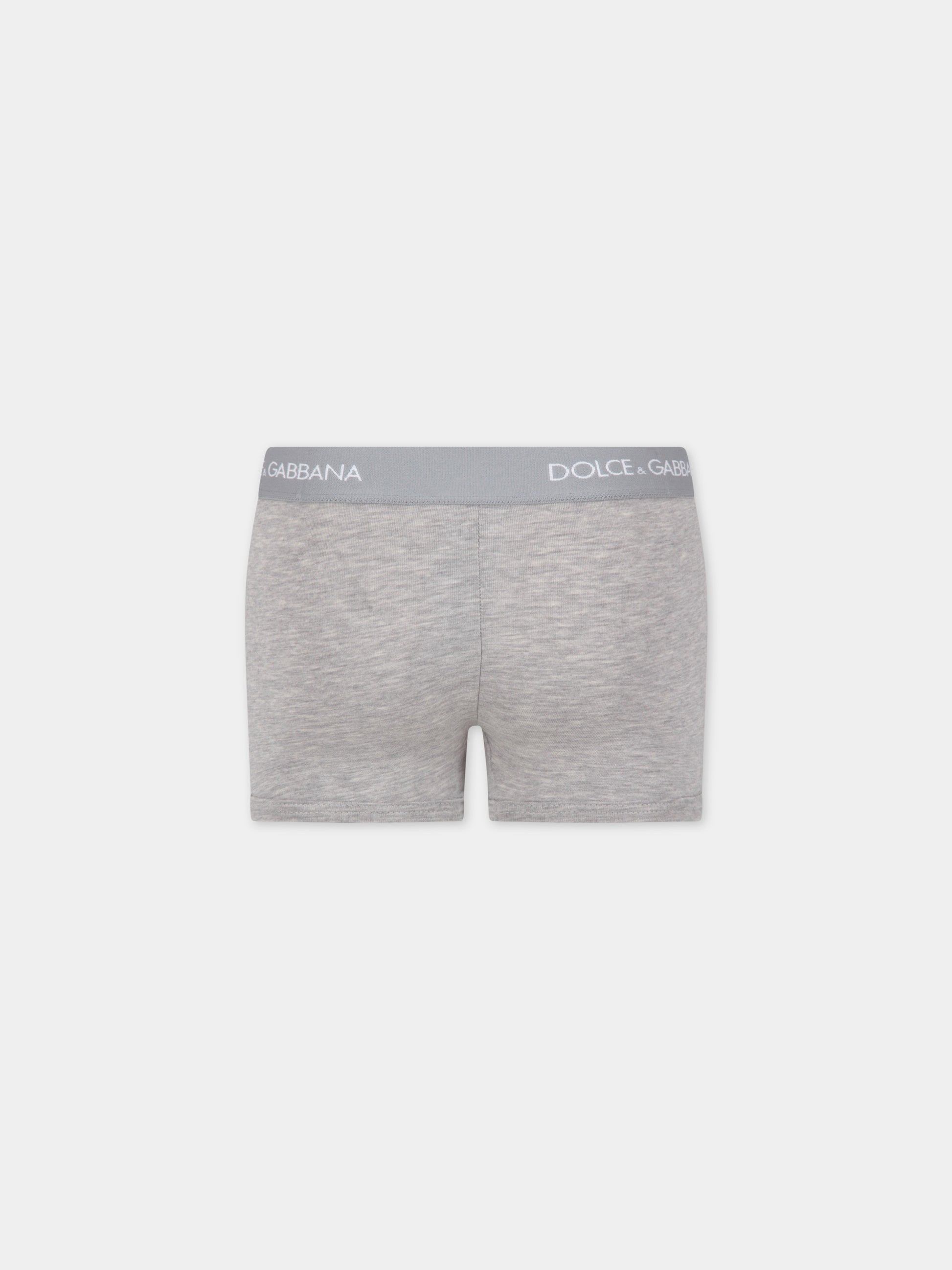 Set grigio per bambino,Dolce & Gabbana Kids,L4J701 G7OCT S8290