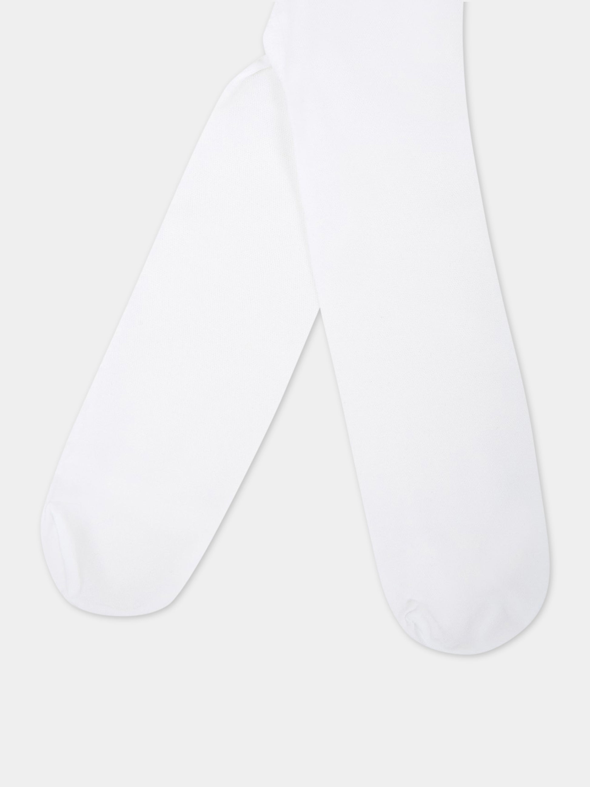 Collant bianco per neonata,Story Loris,18034 XO