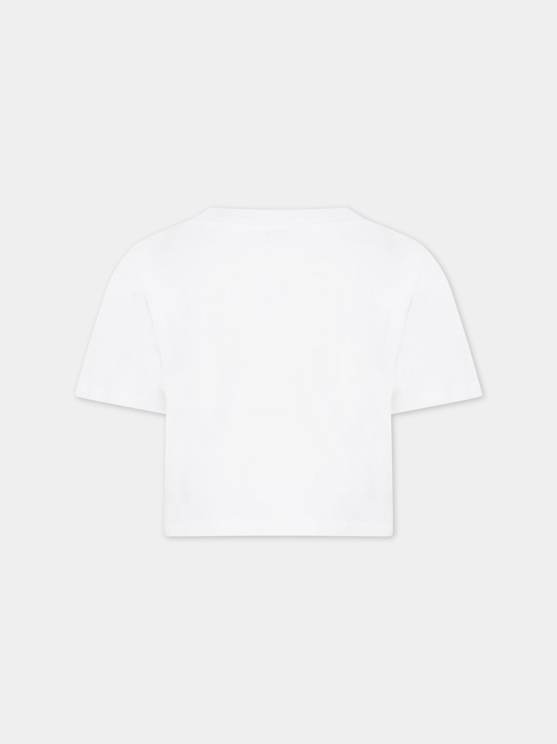 T-shirt bianca per bambina con logo,Levi's Kids,LKE0220 E0220 001