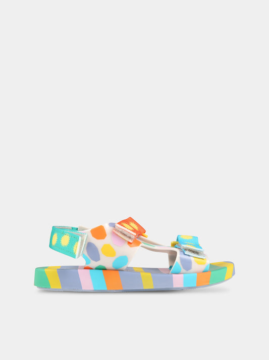 Sandali multicolor per bambini con sole,Mini Melissa,33449 54168