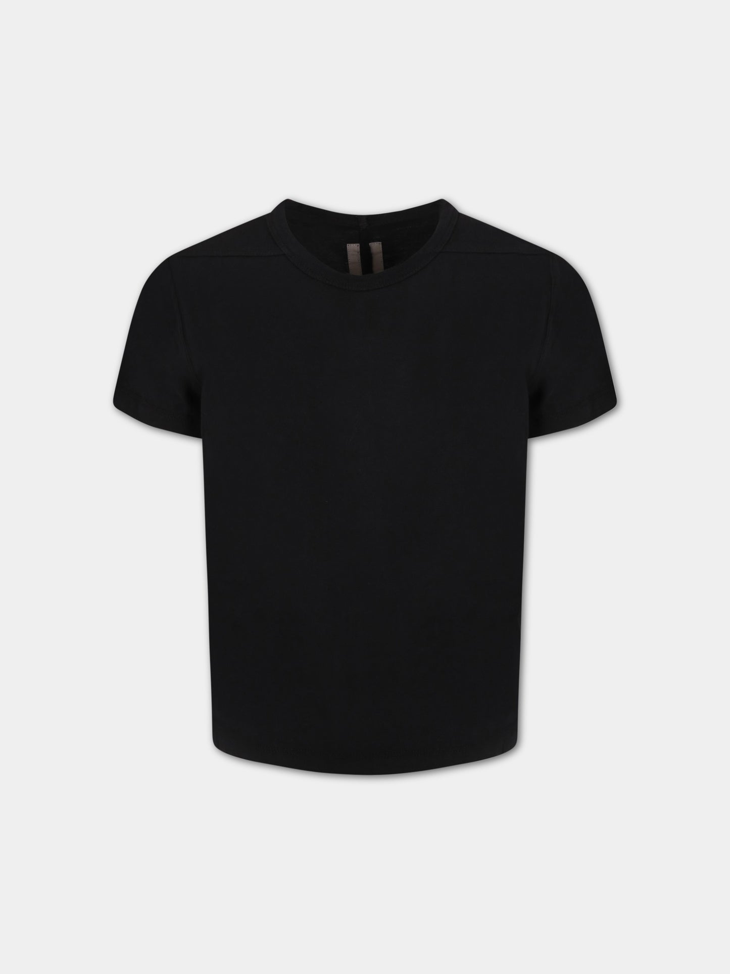 T-shirt nera per bambini,Rick Owens,BG02B5265 JA 09