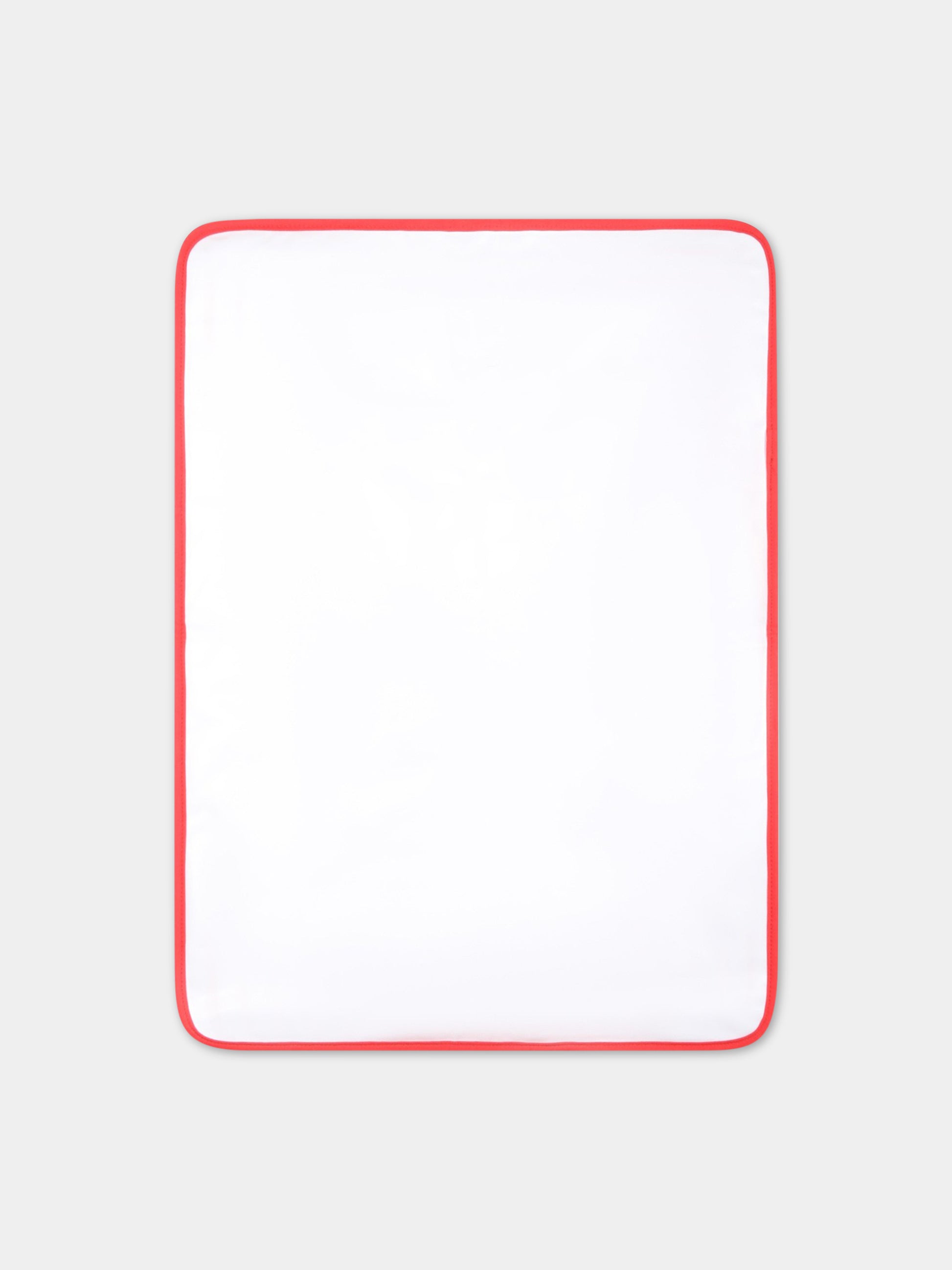 Borsa-mamma rossa per neonati con Teddy Bear,Moschino Kids,MRX03A LDA25 50109