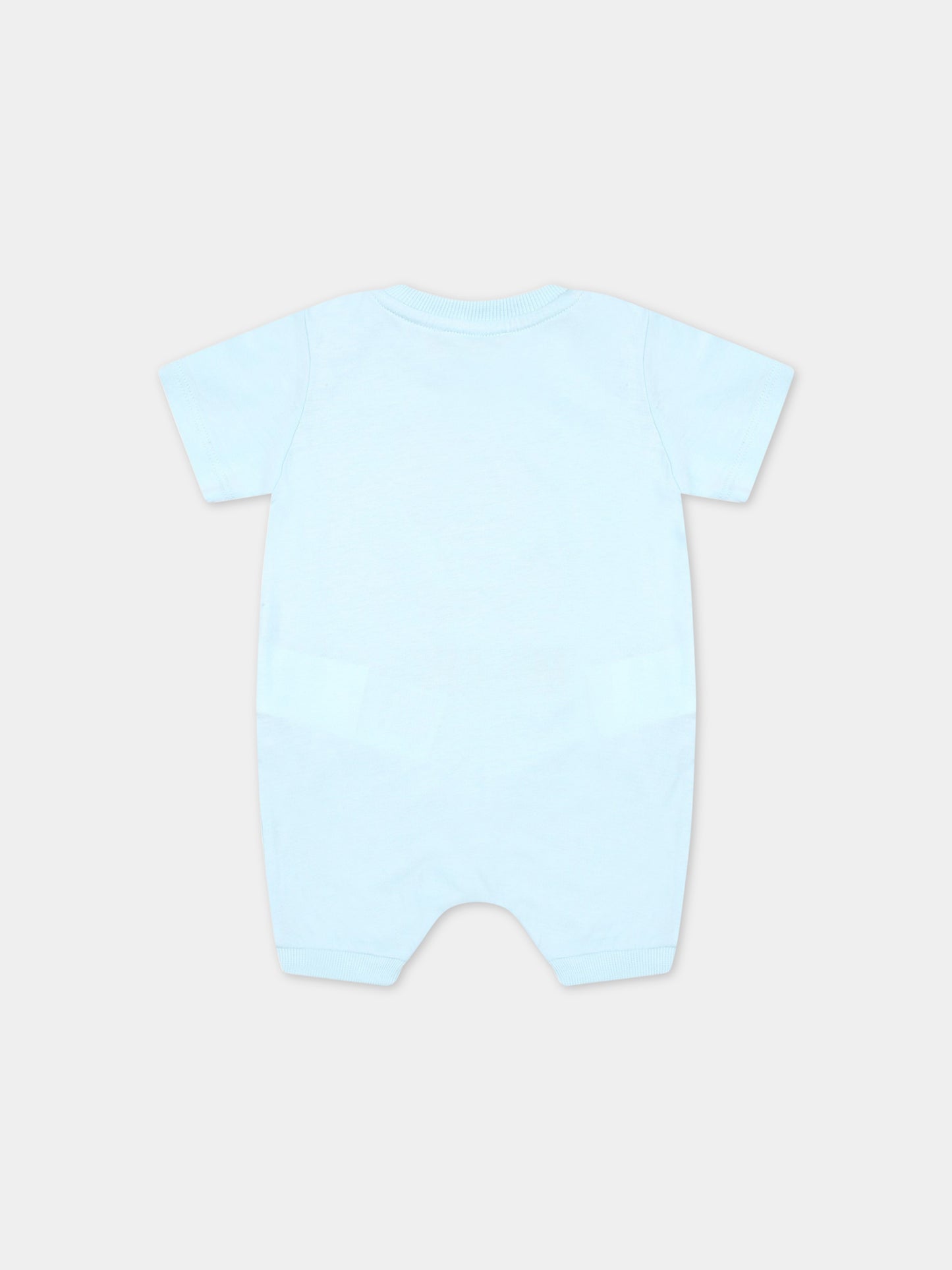 Set celeste per neonato con Teddy Bear,Moschino Kids,MPY02P LAB59 84495