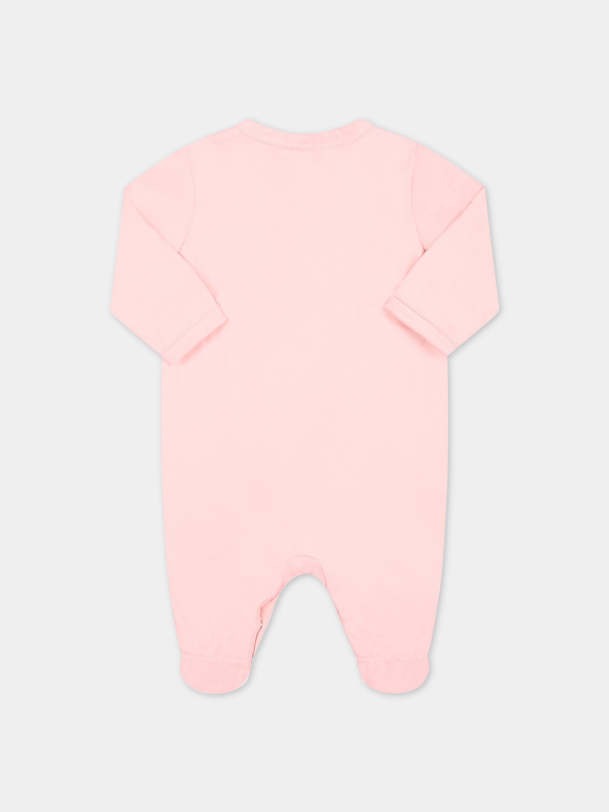 Set rosa per neonata con Teddy Bear,Moschino Kids,MUY04R LBA10 50209