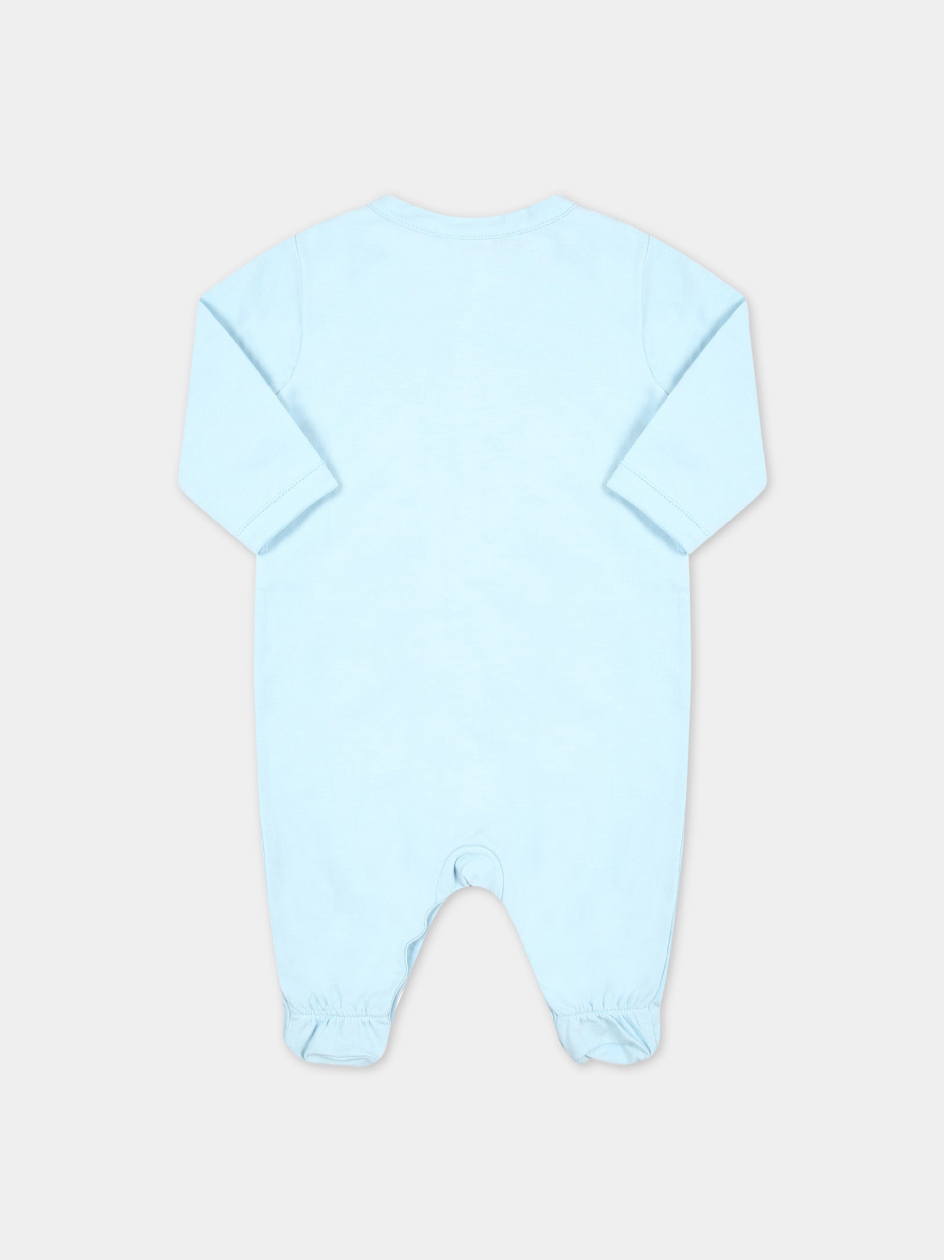 Set celeste per neonato con Teddy Bear,Moschino Kids,MUY04R LBA10 40304