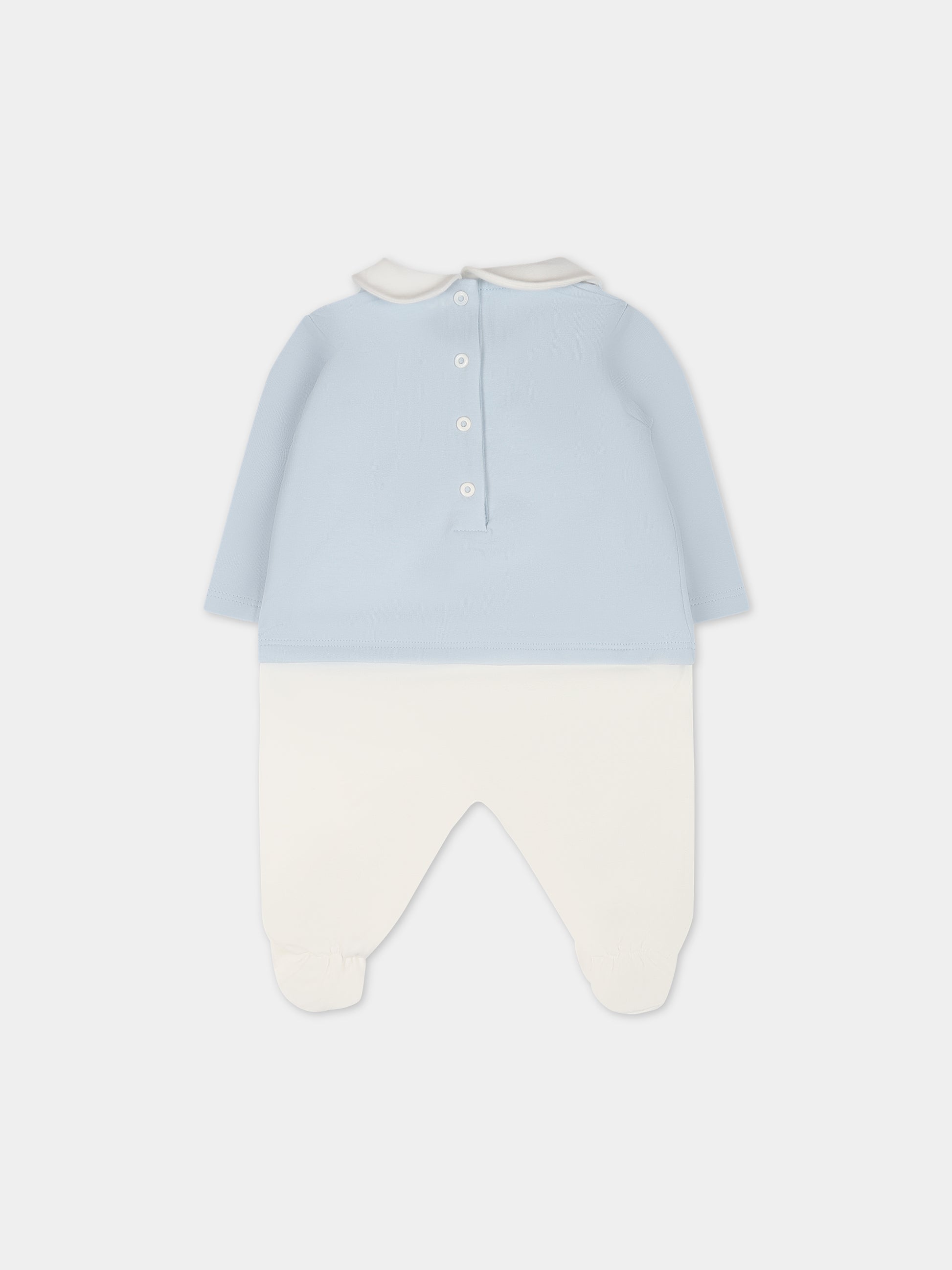 Set multicolor per neonato con logo,Fendi Kids,BUK096 8RA F19J4