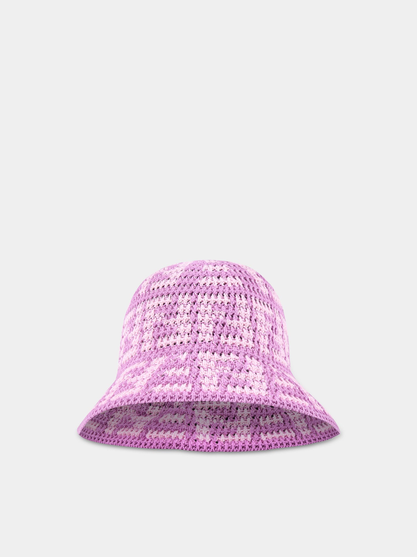 Cloche fucsia per bambina con FF rosa,Fendi Kids,JUP056 AMRC F1K5B