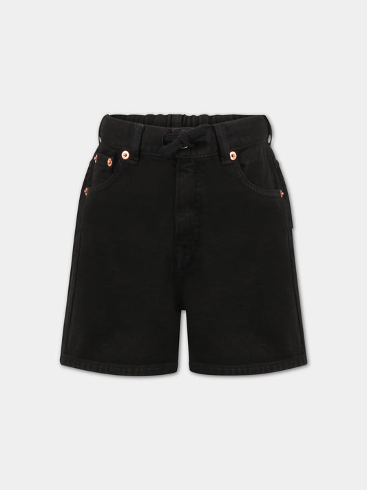 Shorts neri per bambini,Mm6 Maison Margiela,M60280 MM016 M6900