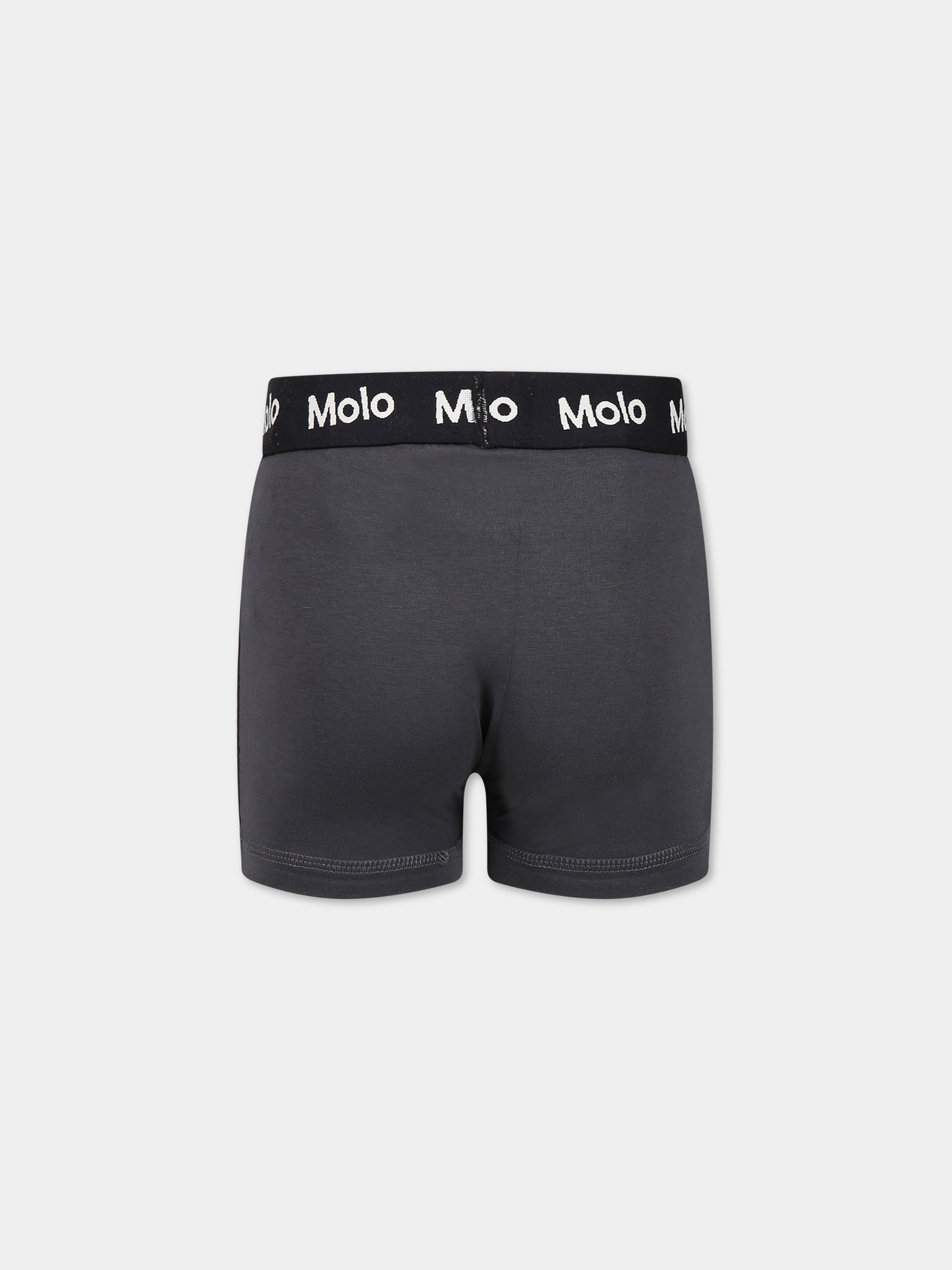 Set multicolor per bambino con logo e smile,Molo,1S23Q201 6841