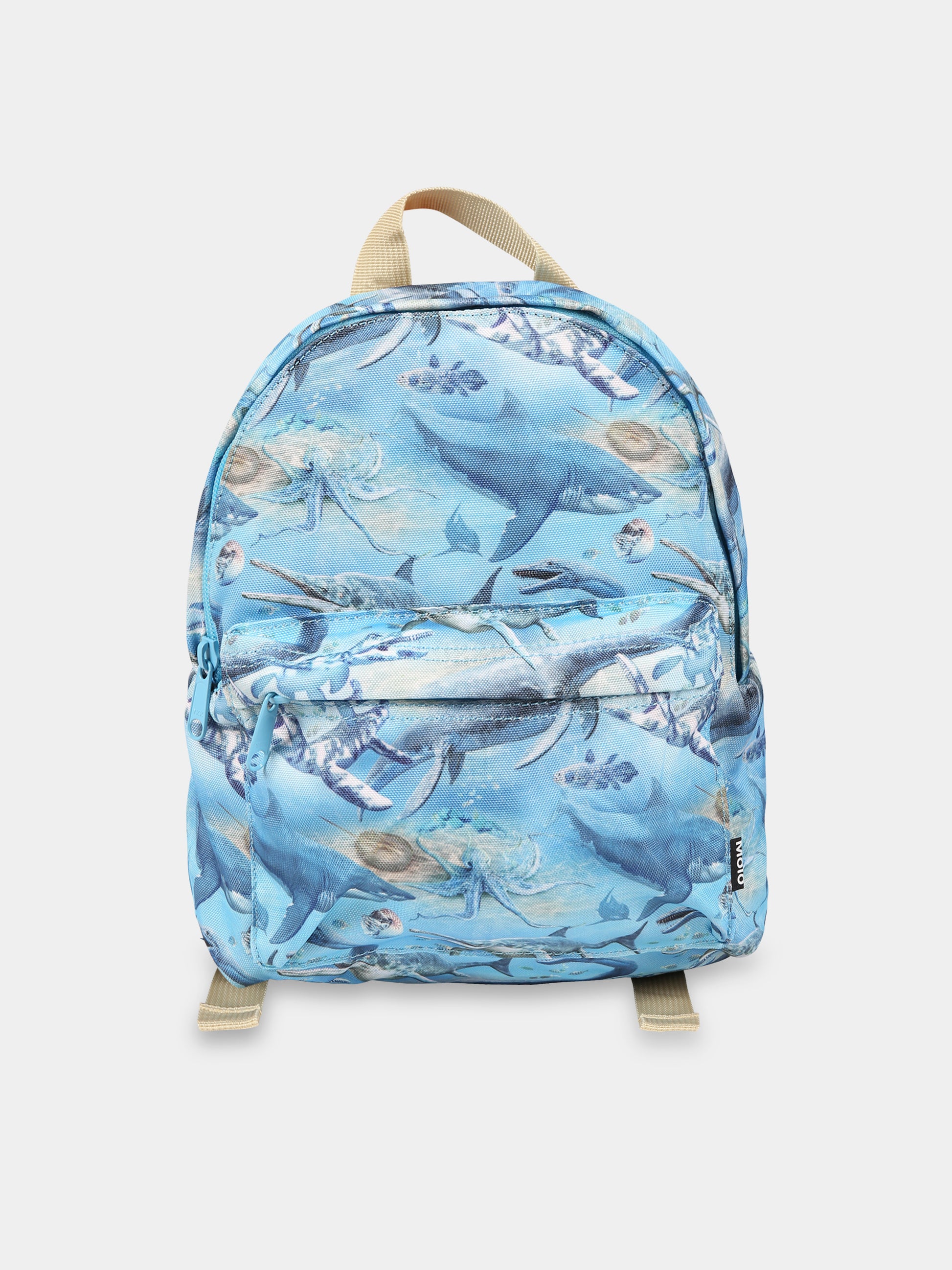 Zaino multicolor per bambino con stampa animali,Molo,7S23V205 6769