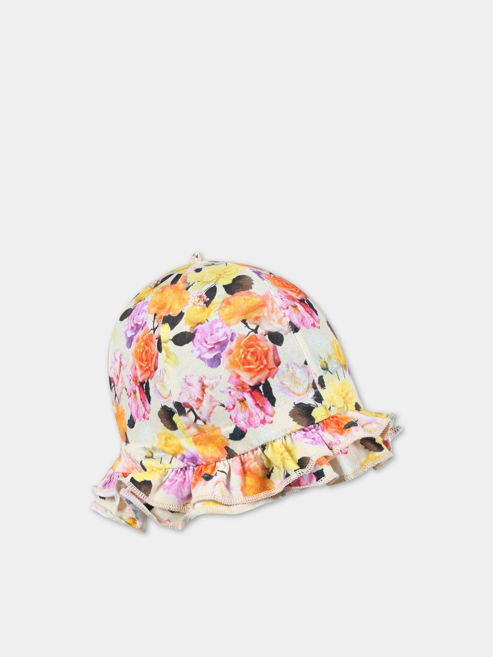 Cappello multicolor per bambina con logo,Molo,7S23T206 6808