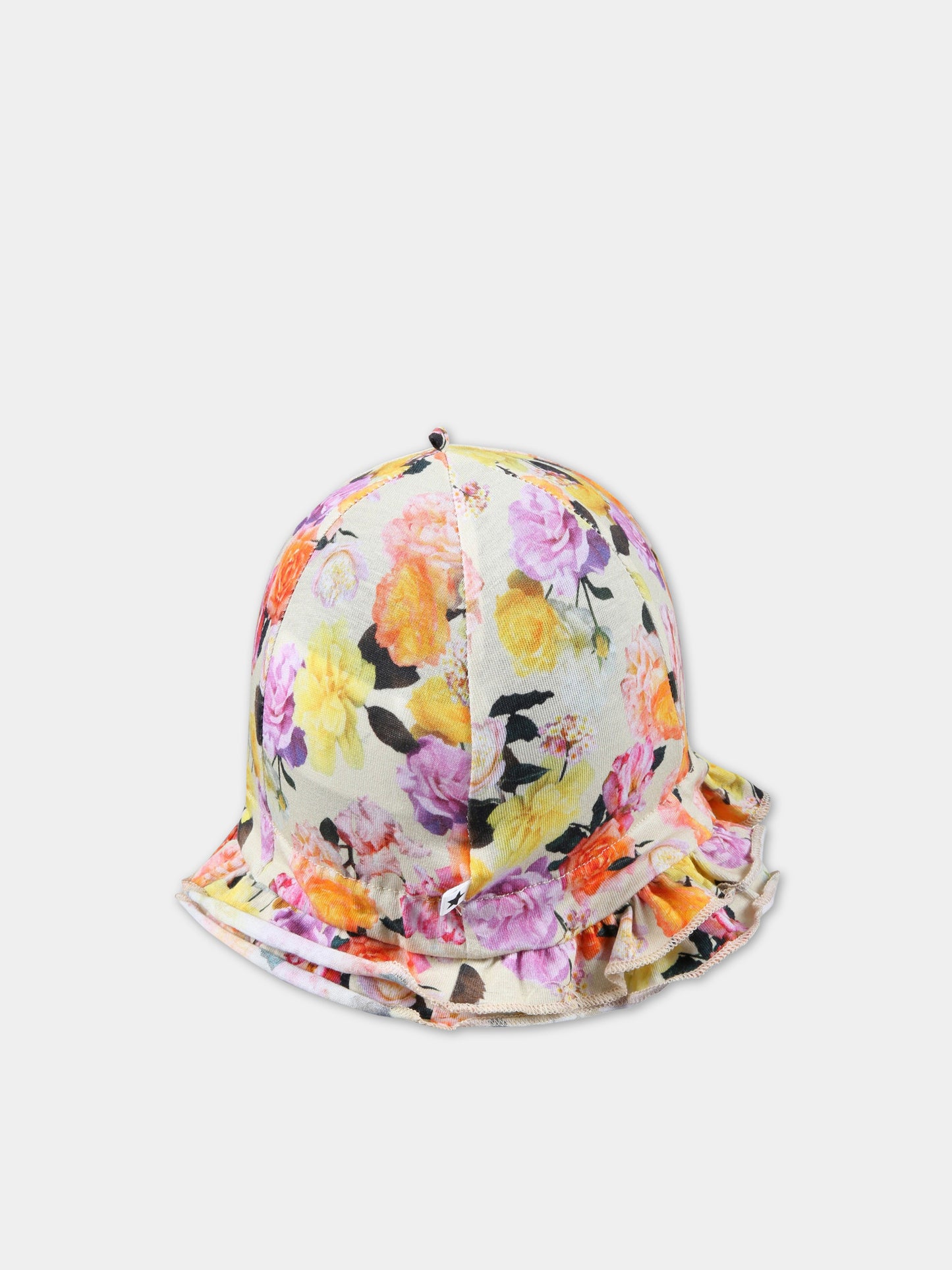 Cappello multicolor per bambina con logo,Molo,7S23T206 6808