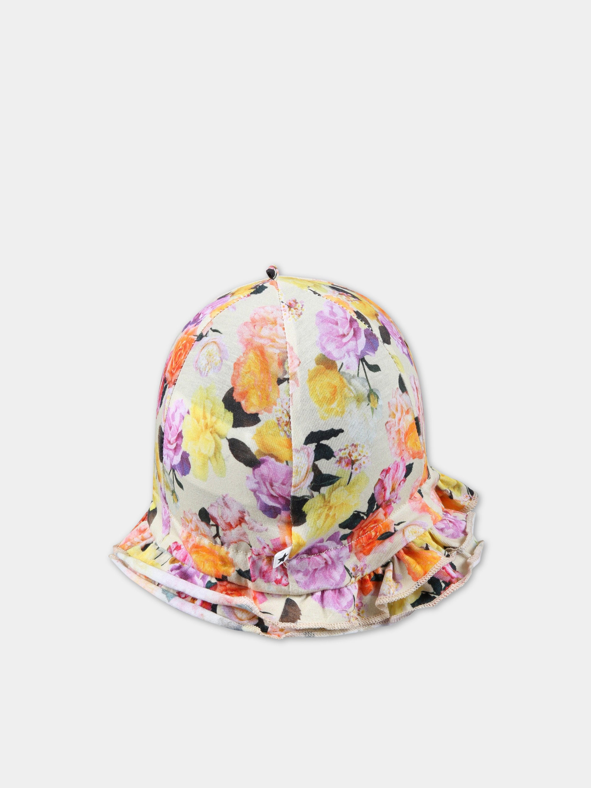 Cappello multicolor per bambina con logo,Molo,7S23T206 6808