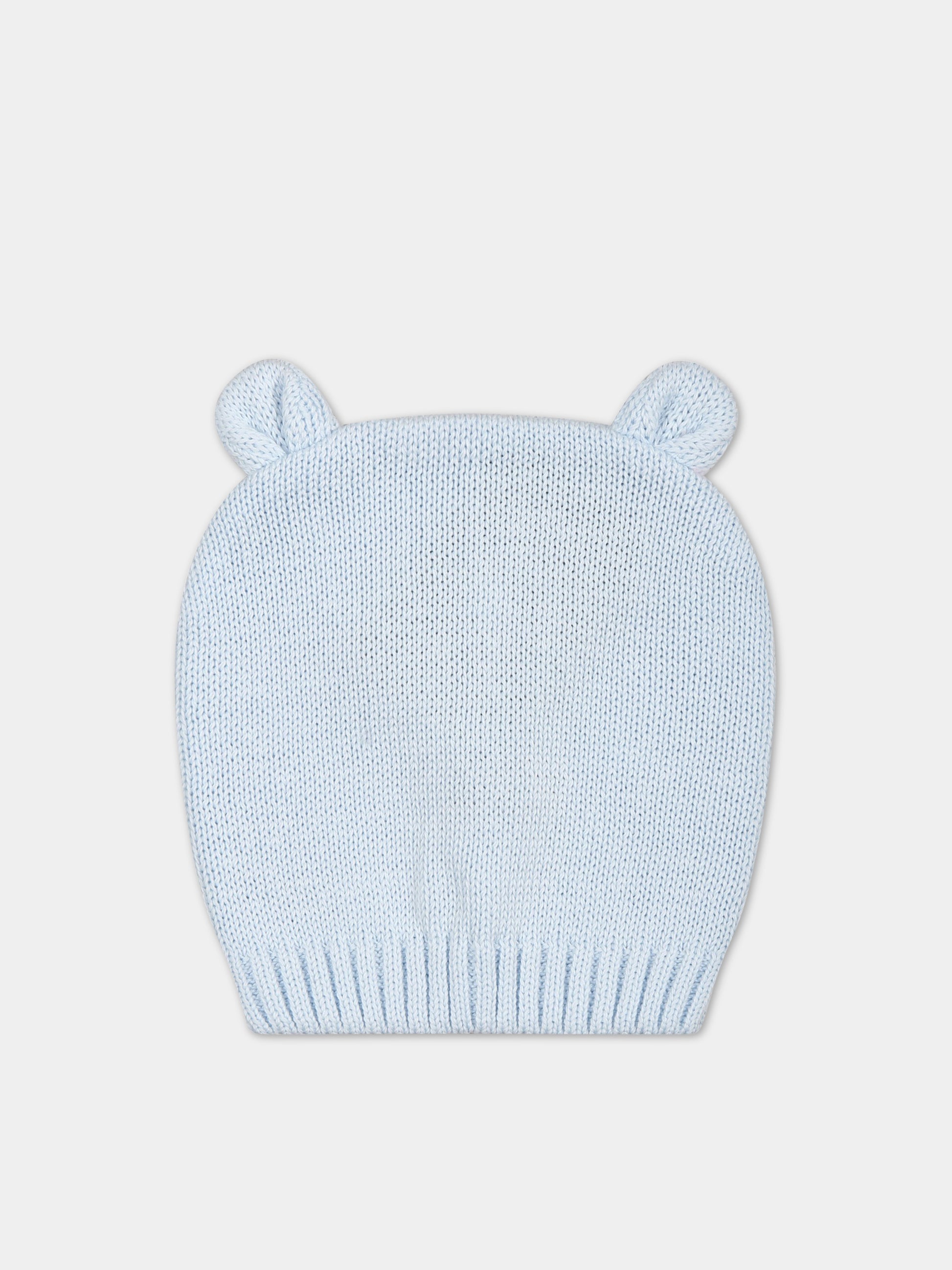 Cappello celeste per neonato,Little Bear,6128 CIELO