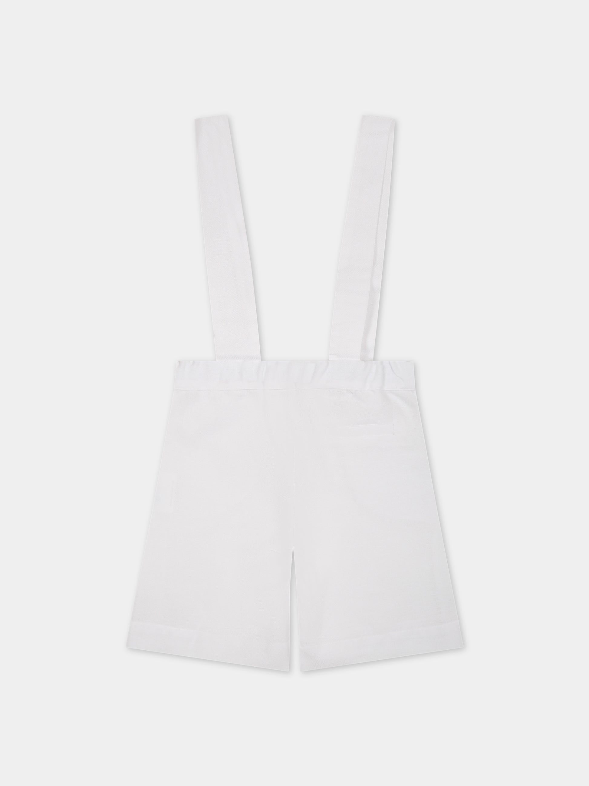 Shorts bianchi per neonato,Little Bear,6208 BIANCO