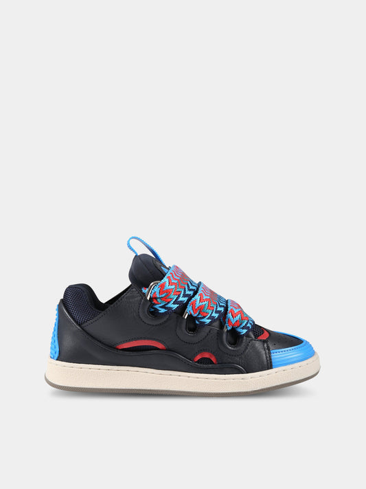 Sneaker blu per bambina,Lanvin Petite,N29030 859