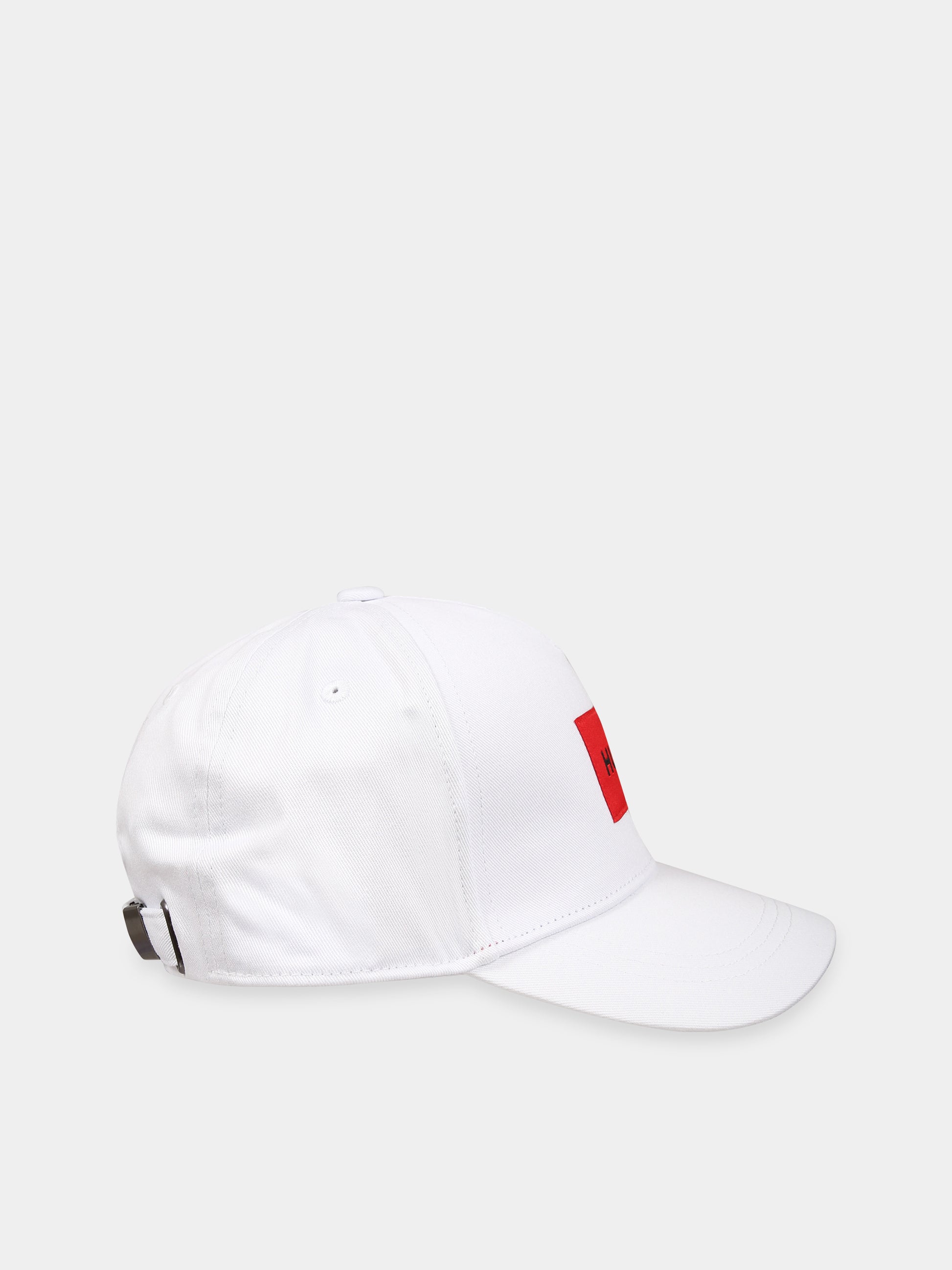 Cappello bianco per bambino con logo,Hugo,G51000 10P