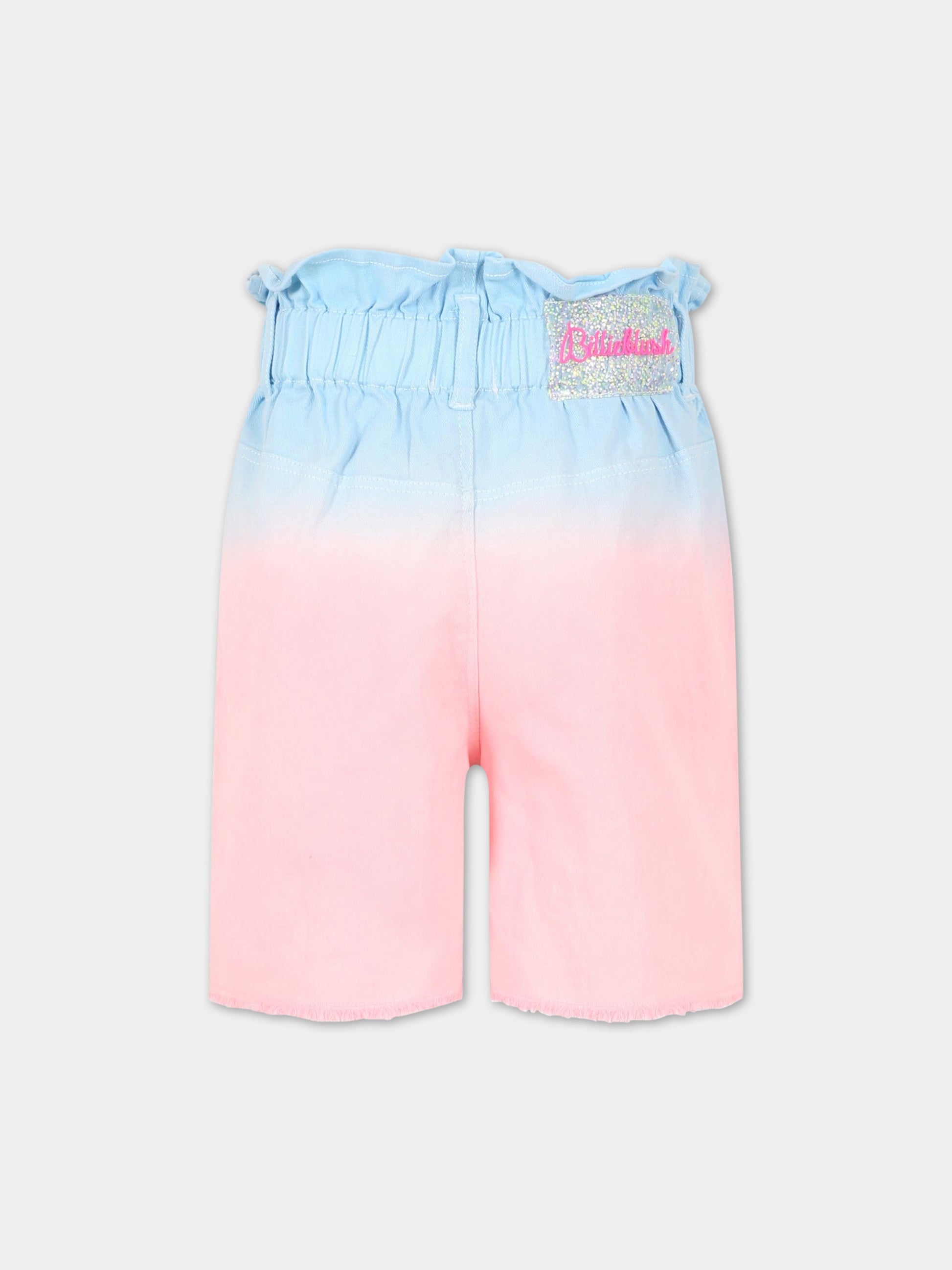Shorts multicolor per bambina,Billieblush,U14639 S48