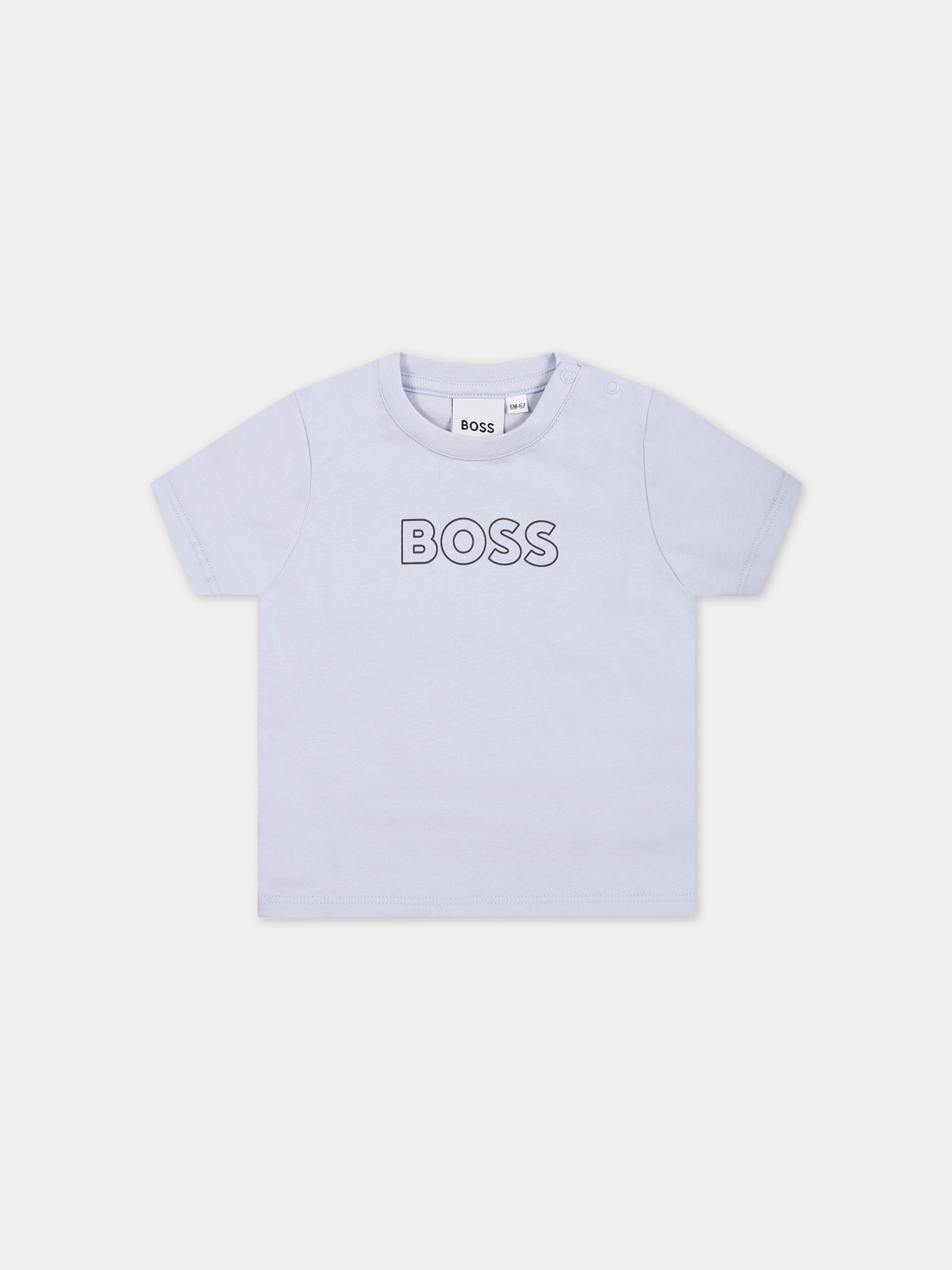 Completo multicolor per neonato con logo,Boss,J98413 849