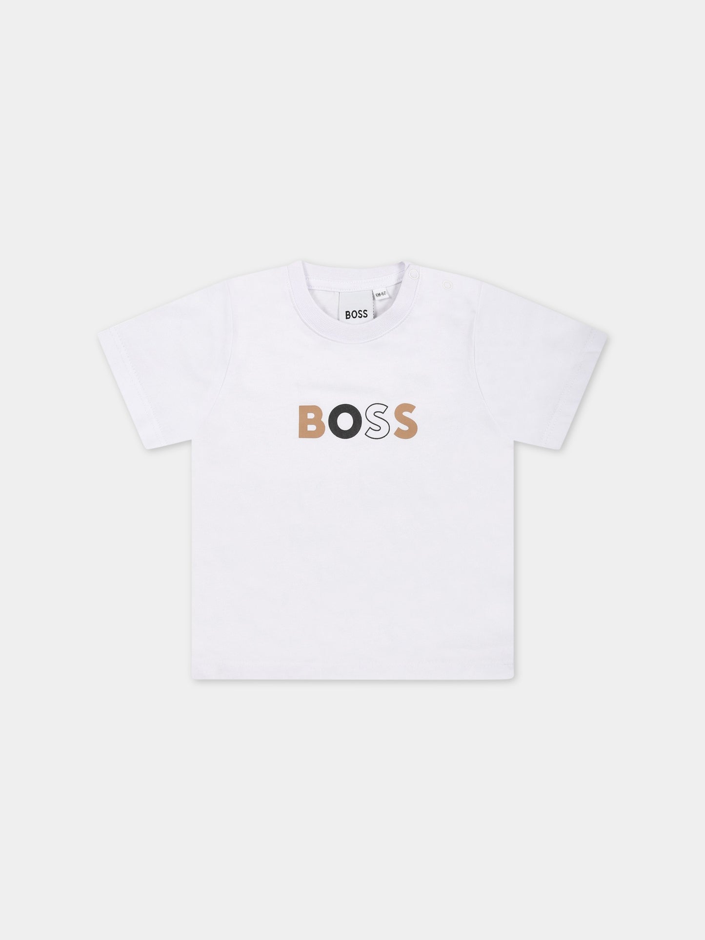 Completo multicolor per neonato con logo,Boss,J98410 269