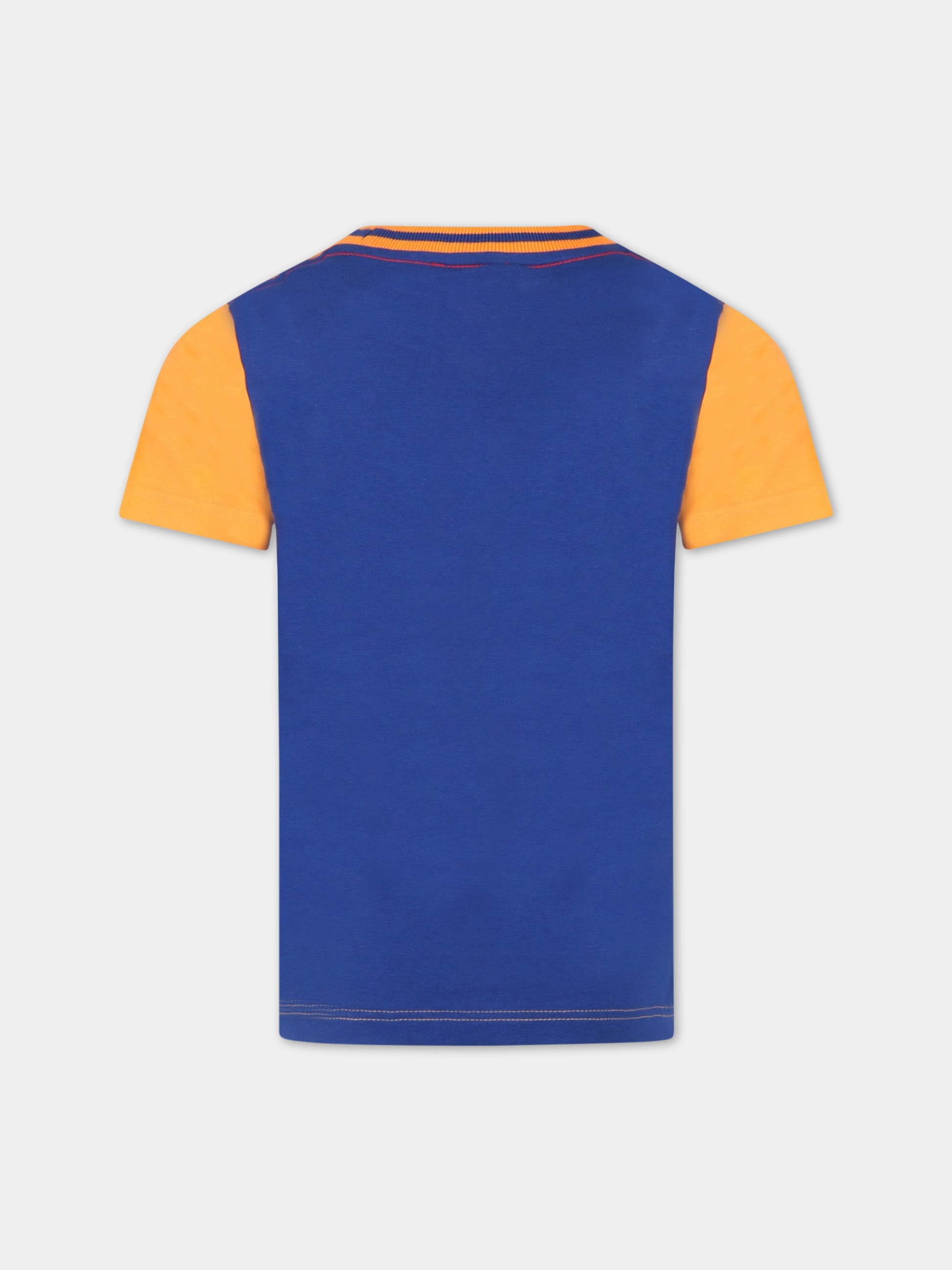 T-shirt arancione per bamabini con Garfield,Little Marc Jacobs,W25583 42E