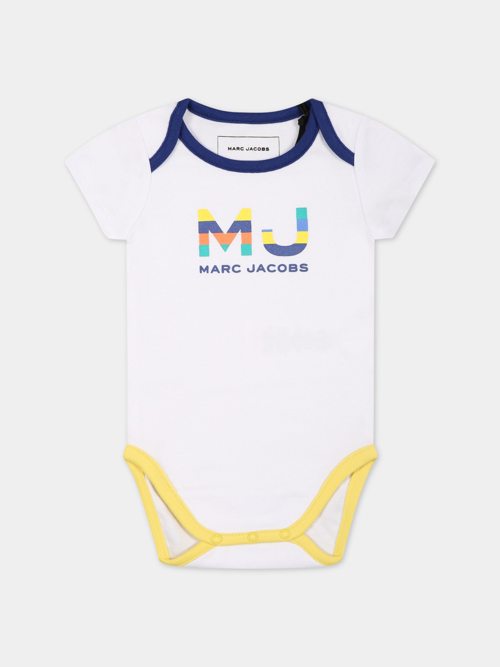 Set multicolor per neonato con logo,Little Marc Jacobs,W98158 10P