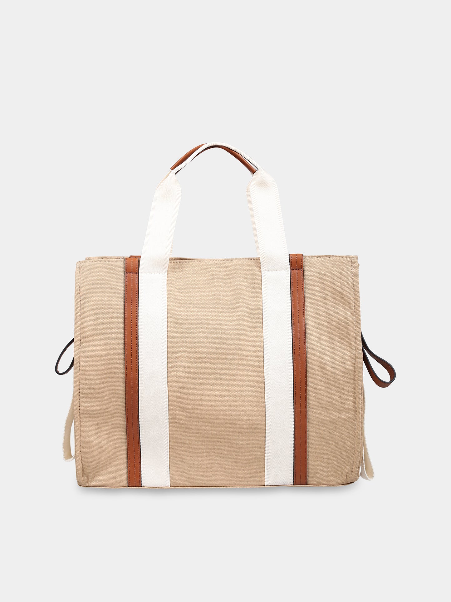 Borsa mamma beige per neonati,Chloé Kids,C90400 231