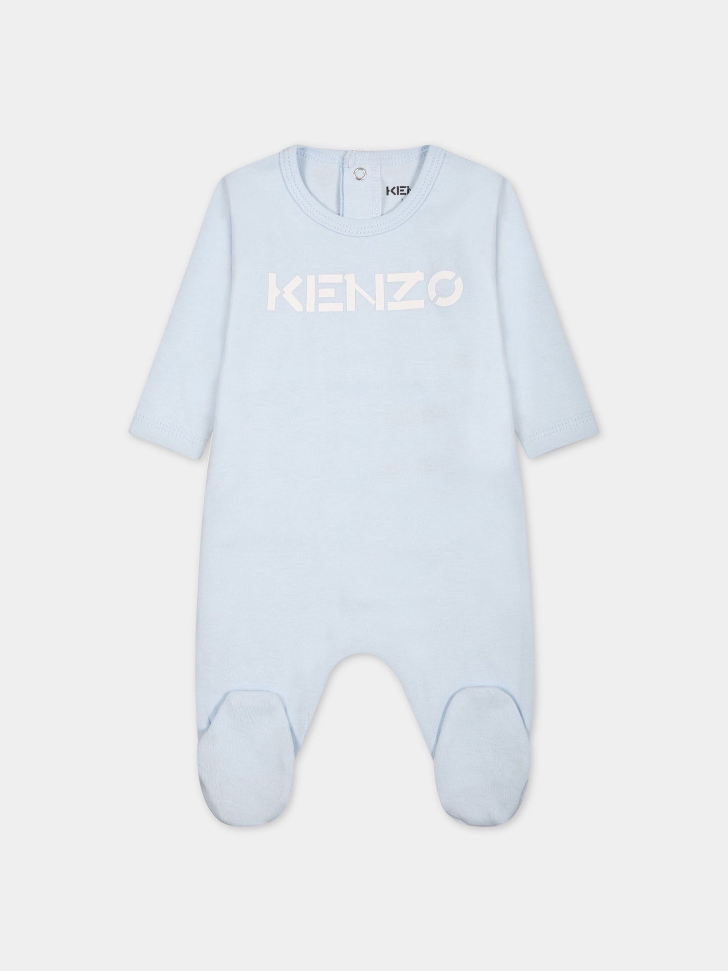 Set multicolor per neonato con logo e iconica tigre,Kenzo Kids,K98111 868