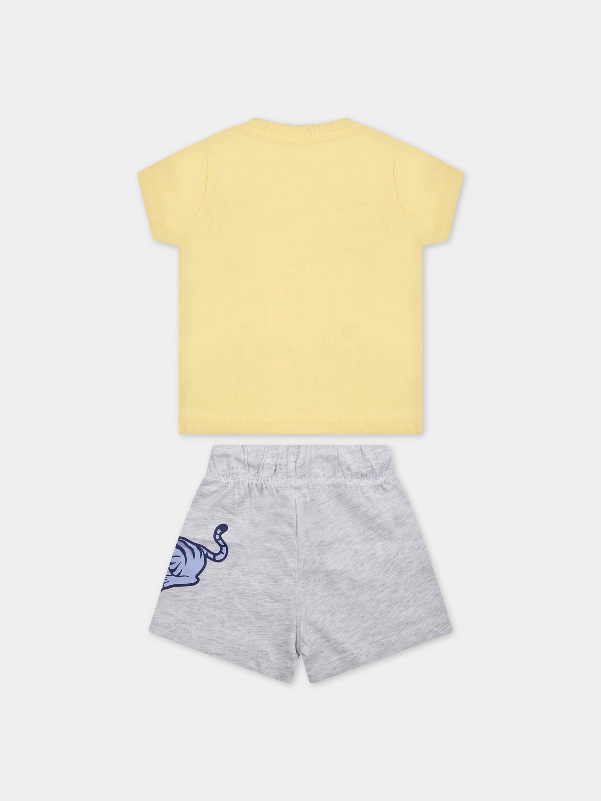 Completo multicolor per neonato con tigre,Kenzo Kids,K08053 A10